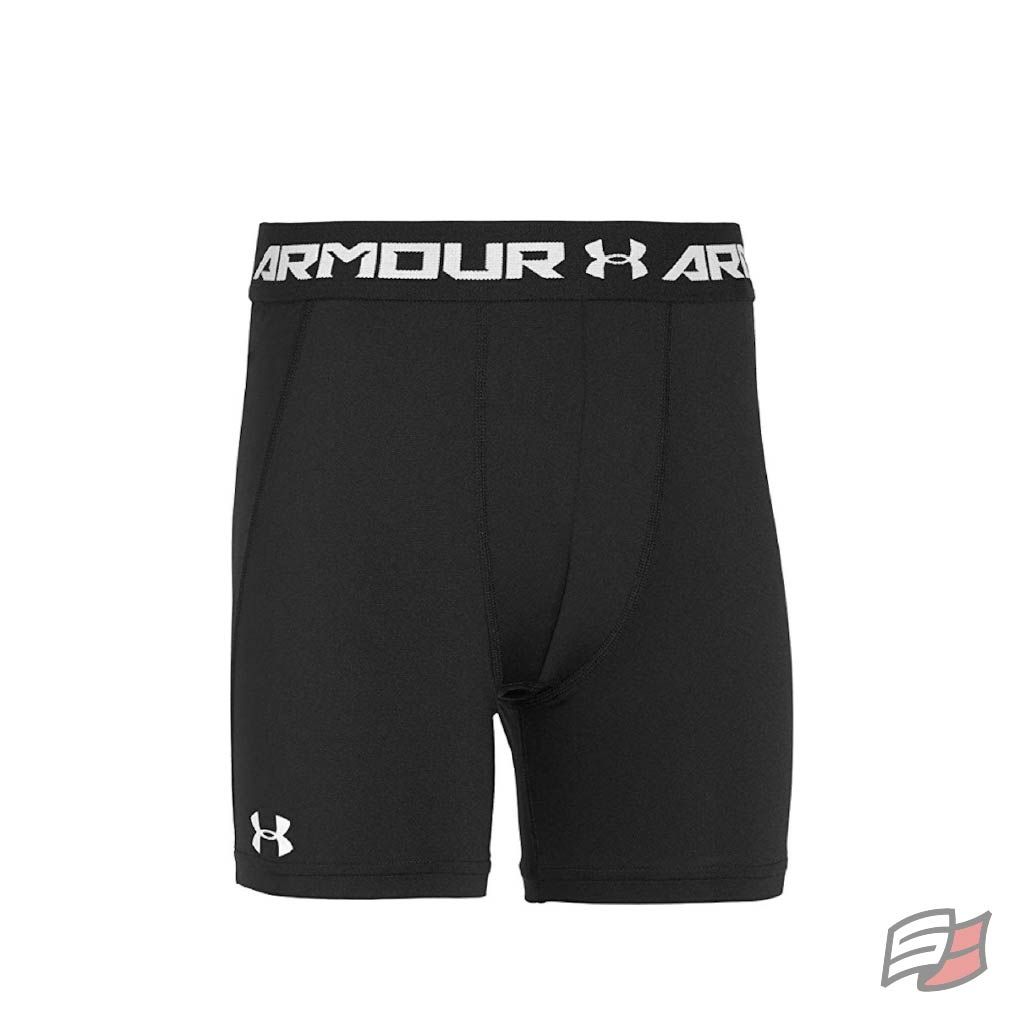  Under Armour Men's UA HeatGear Armour Compression Shorts,  Black/Steel, Small, 2-Pack : Clothing, Shoes & Jewelry