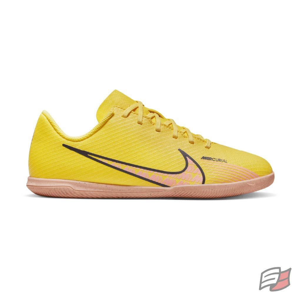 NIKE Nike VAPOR 15 CLUB IC - Chaussures futsal Homme yellow strike