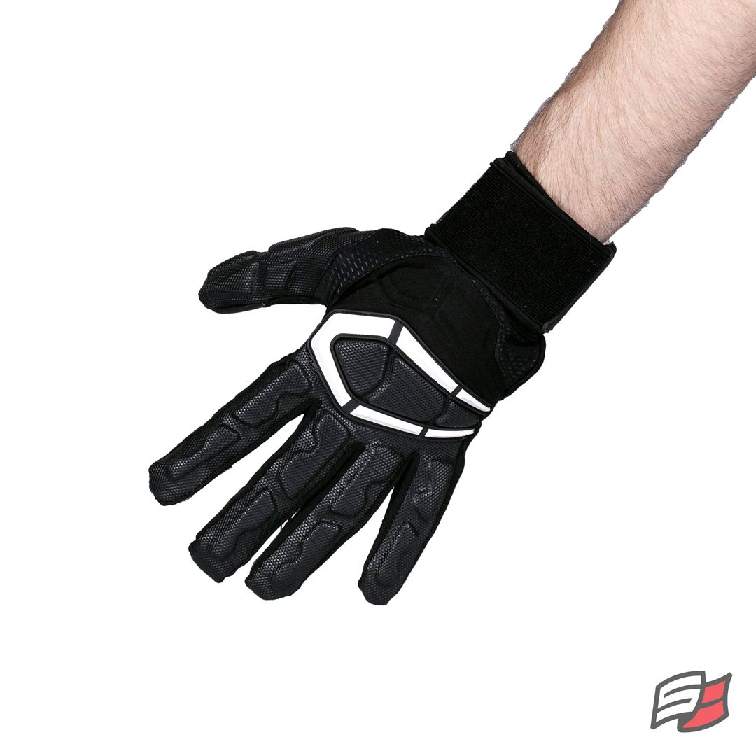 Cutters Force 4.0 Padded Football Gloves for Lineman. Extra Grip. Adults