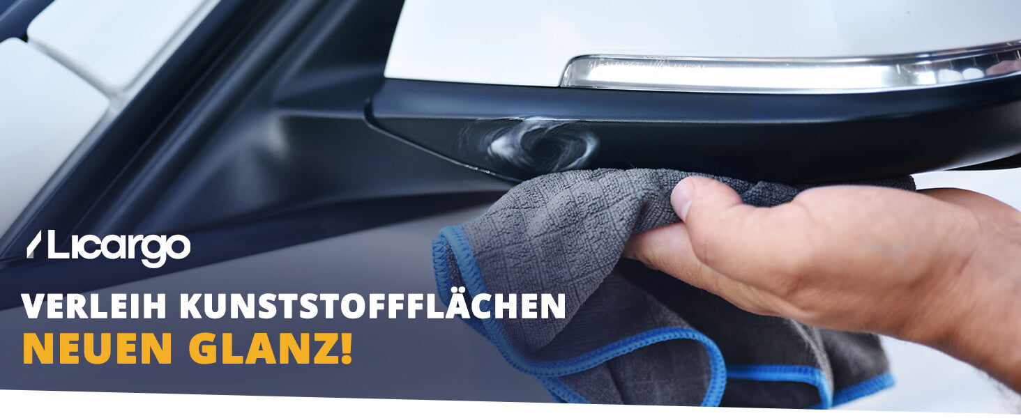 Auto Kunststoffpflege für innen und außen