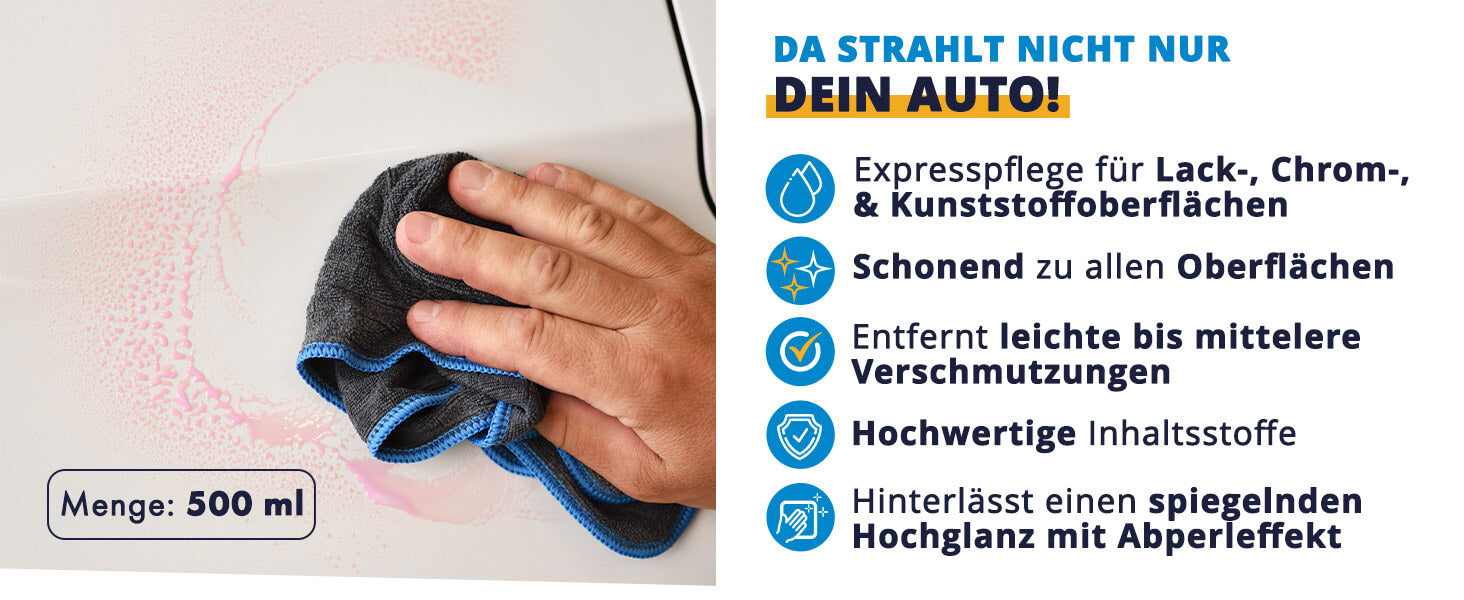 Detailer für eine schnelle und einfacher Autoversiegelung