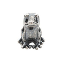 Load image into Gallery viewer, Sterling Silver 13x11 mm Frog Bead
