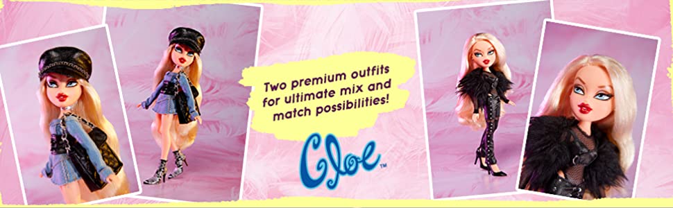 Bratz Doll Cloe | Magic Hair Color | MGA | Original Outfit | Collector Doll  | Customize Object | For Reroot