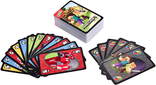 UNO Splash Card Game Super Mario Theme for 2-10 Players, Ages 7 and Up –