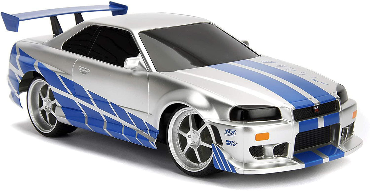 JADA Toys Fast & Furious Brian's Nissan Skyline GT-R (Bnr34)- Ready to ...
