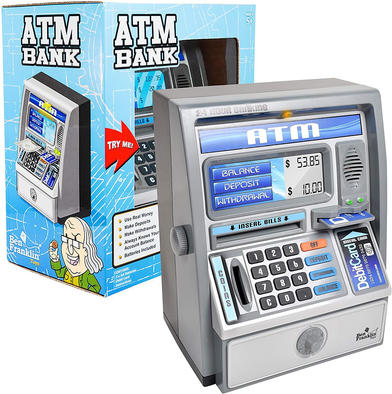 electronic money bank toy