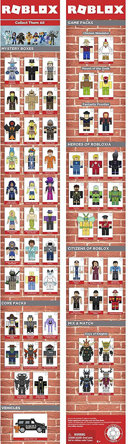 Roblox Action Collection Citizens Of Roblox Six Figure Pack Include Sunnytoysngifts Com - citizens of roblox action figure 6 pack