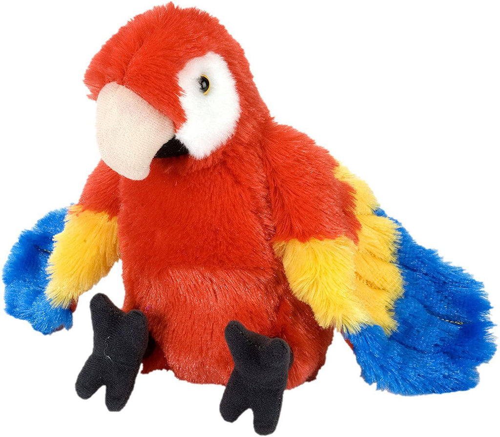 Wild Republic Scarlet Macaw Plush, Stuffed Animal, Plush Toy, Gifts fo ...