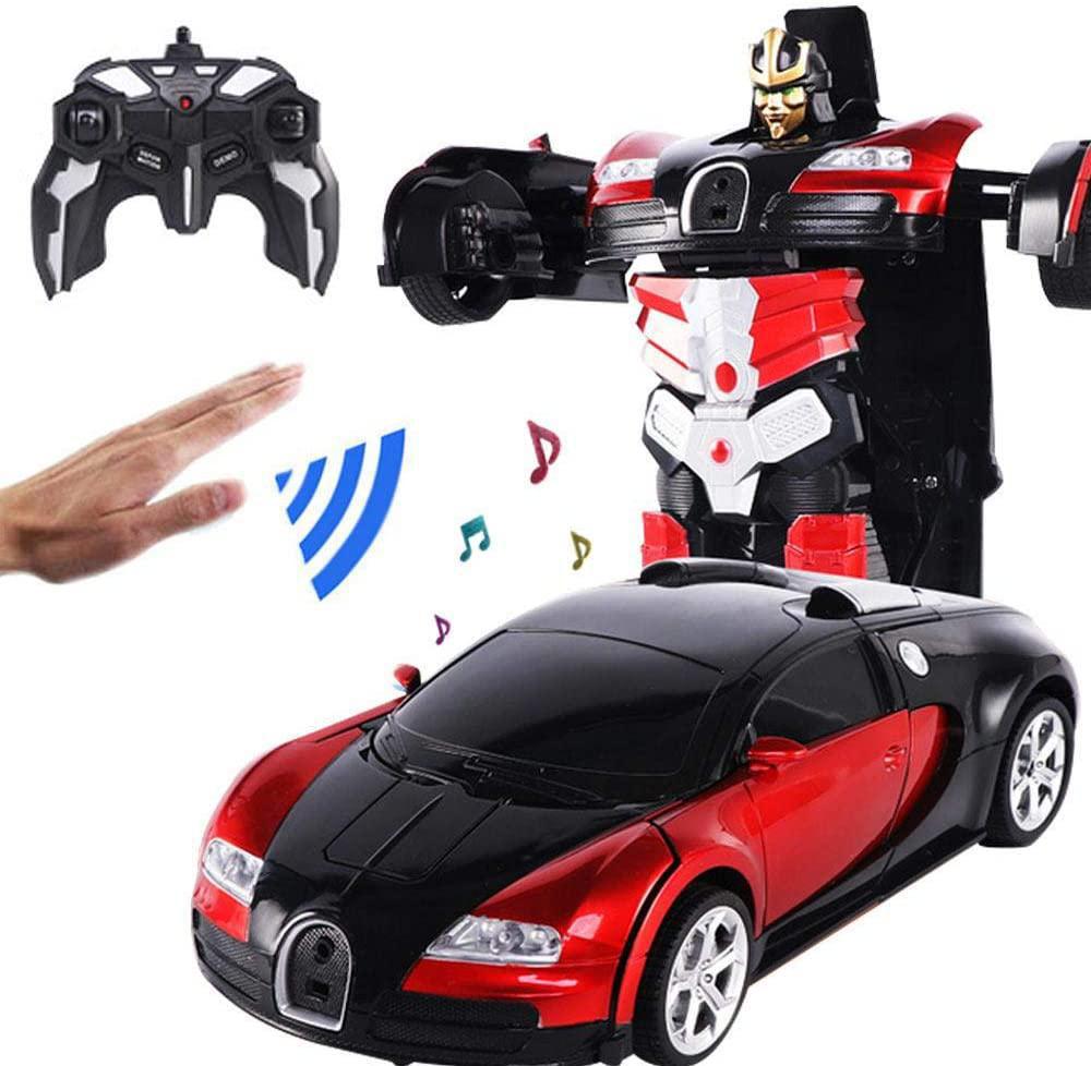 remote control bugatti transformer car toy