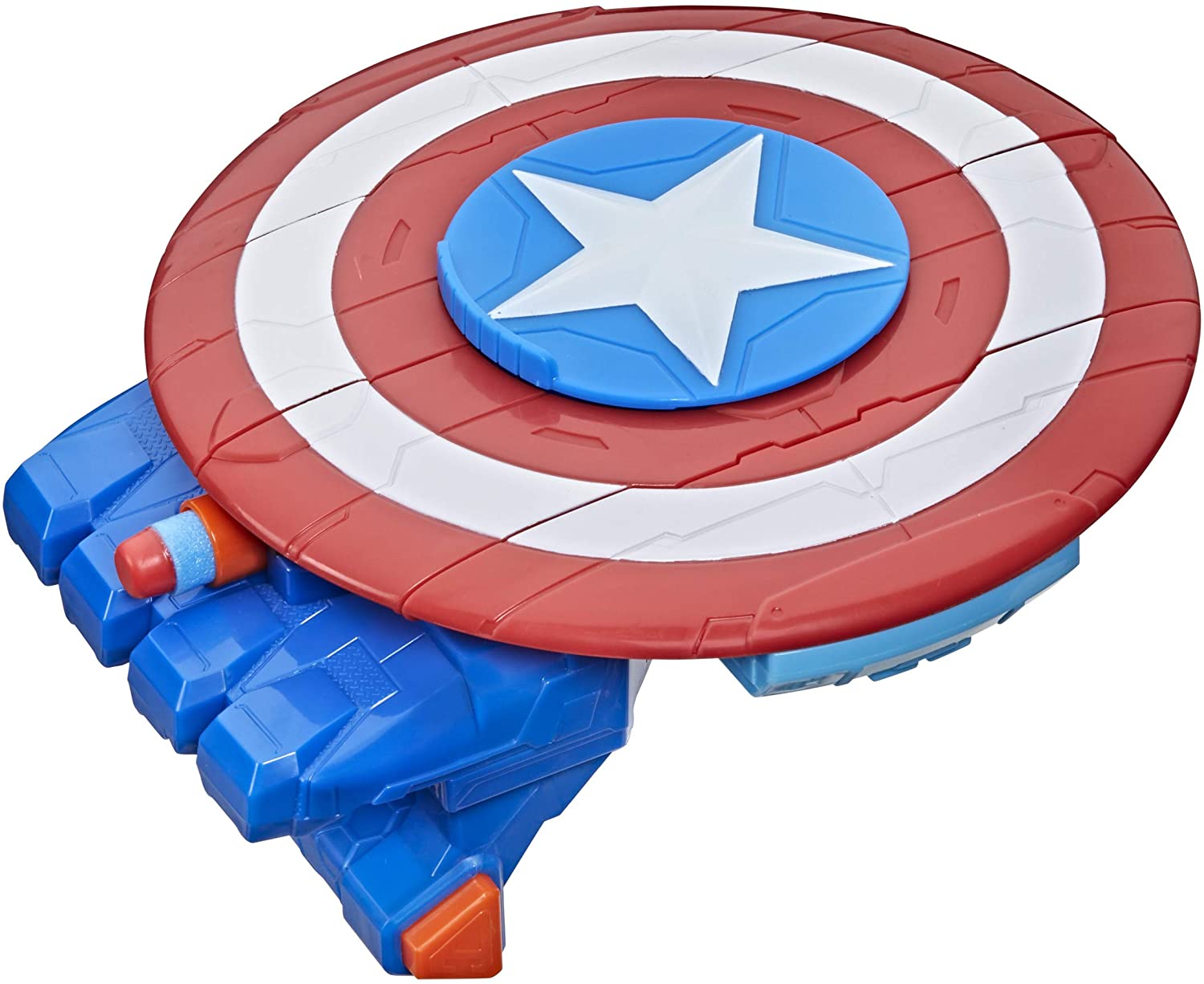 Avengers Hasbro Marvel Mech Strike Captain America Strikeshot Shield R ...