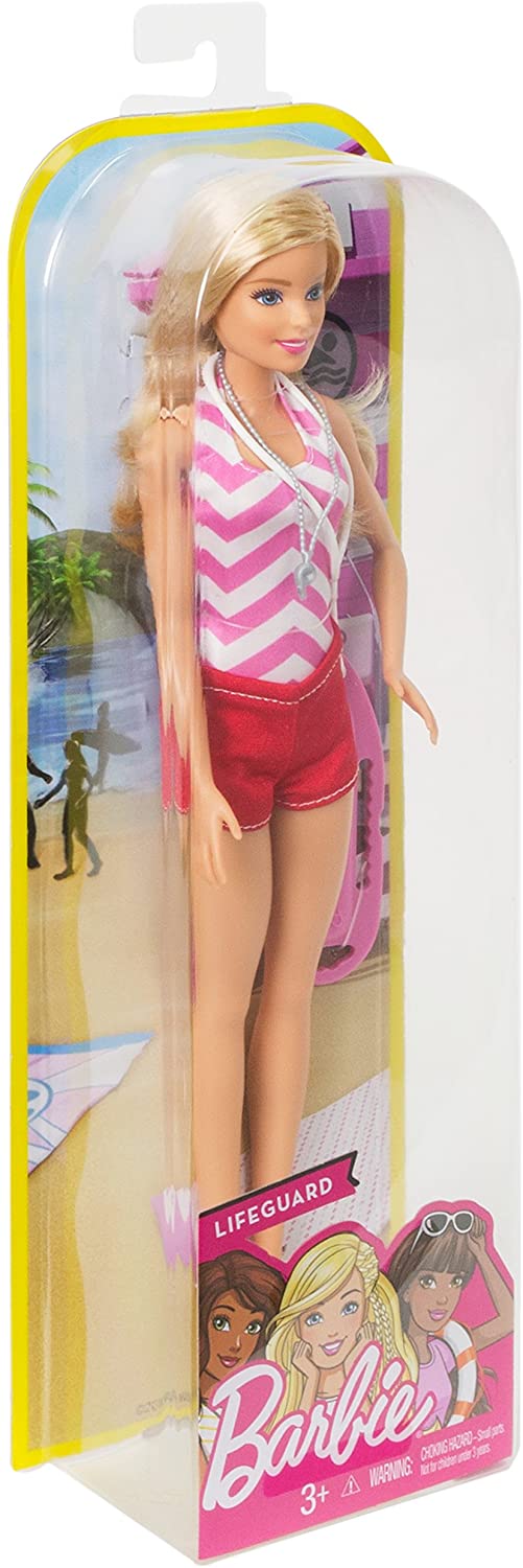 購入激安 バービー バービー人形 Barbie Career Lifeguard Standard