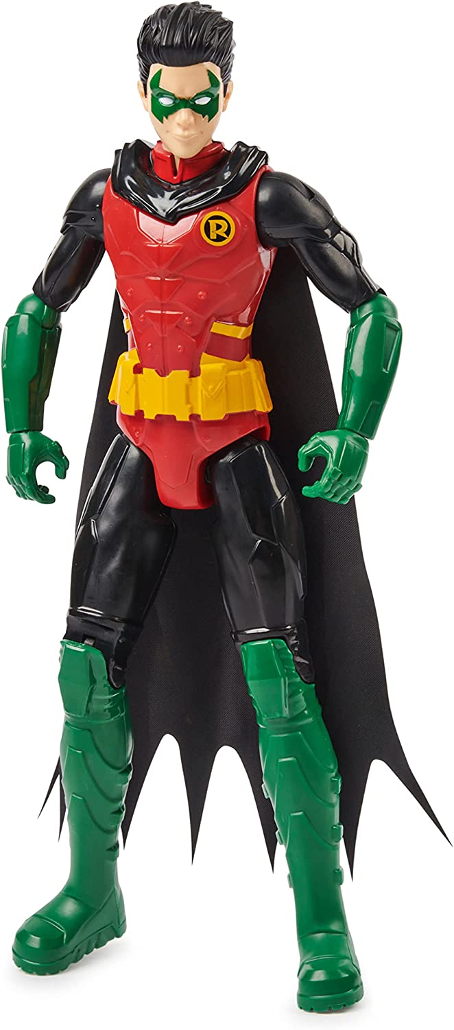 Batman 12-inch Robin Action Figure, Kids Toys for Boys Aged 3 and up –  
