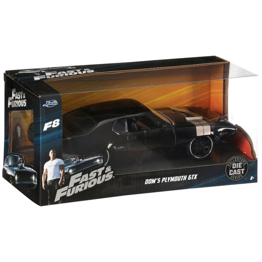  Jada Toys Fast & Furious Brian's Nissan Skyline GT-R (Bnr34)-  Ready to Run R/C Radio Control Toy Vehicle, 1: 16 Scale, Silver and Blue,  (99370) : Toys & Games