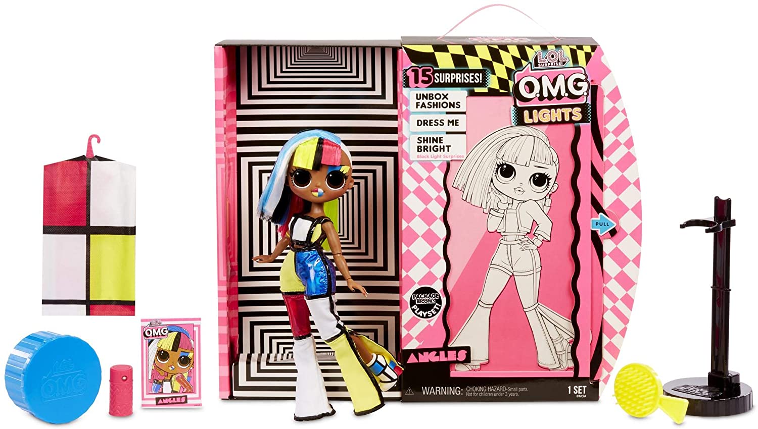 LOL Surprise! O.M.G. Lights Dazzle Fashion Doll with 15 Surprises - wide 8