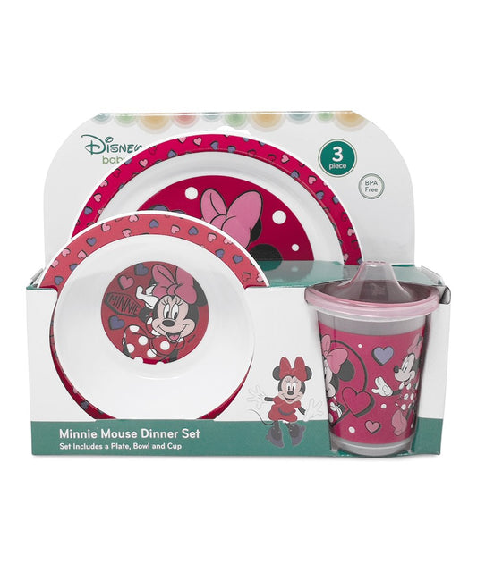 Mickey and Minnie Mouse Plate Set – Disney Eats