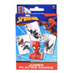 Cardinal Marvel Ultimate Spiderman Jumbo Playing Cards - Builds Memory & Math Skills