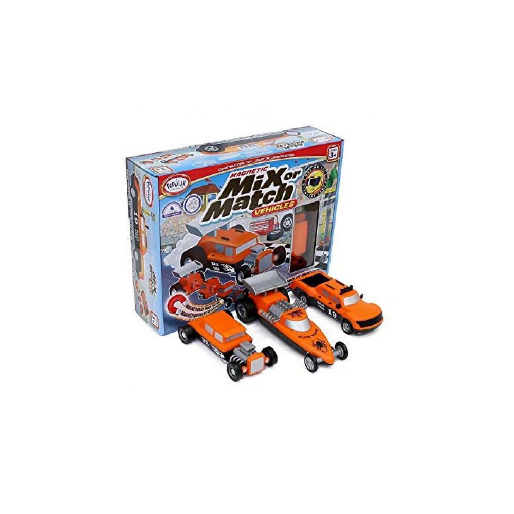 magnetic toy car set