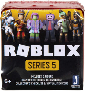 Roblox Celebrity Collection Series 5 Mystery Figure 1 Pack Includes Sunnytoysngifts Com - roblox toys checklist celebrity series 4 youtube