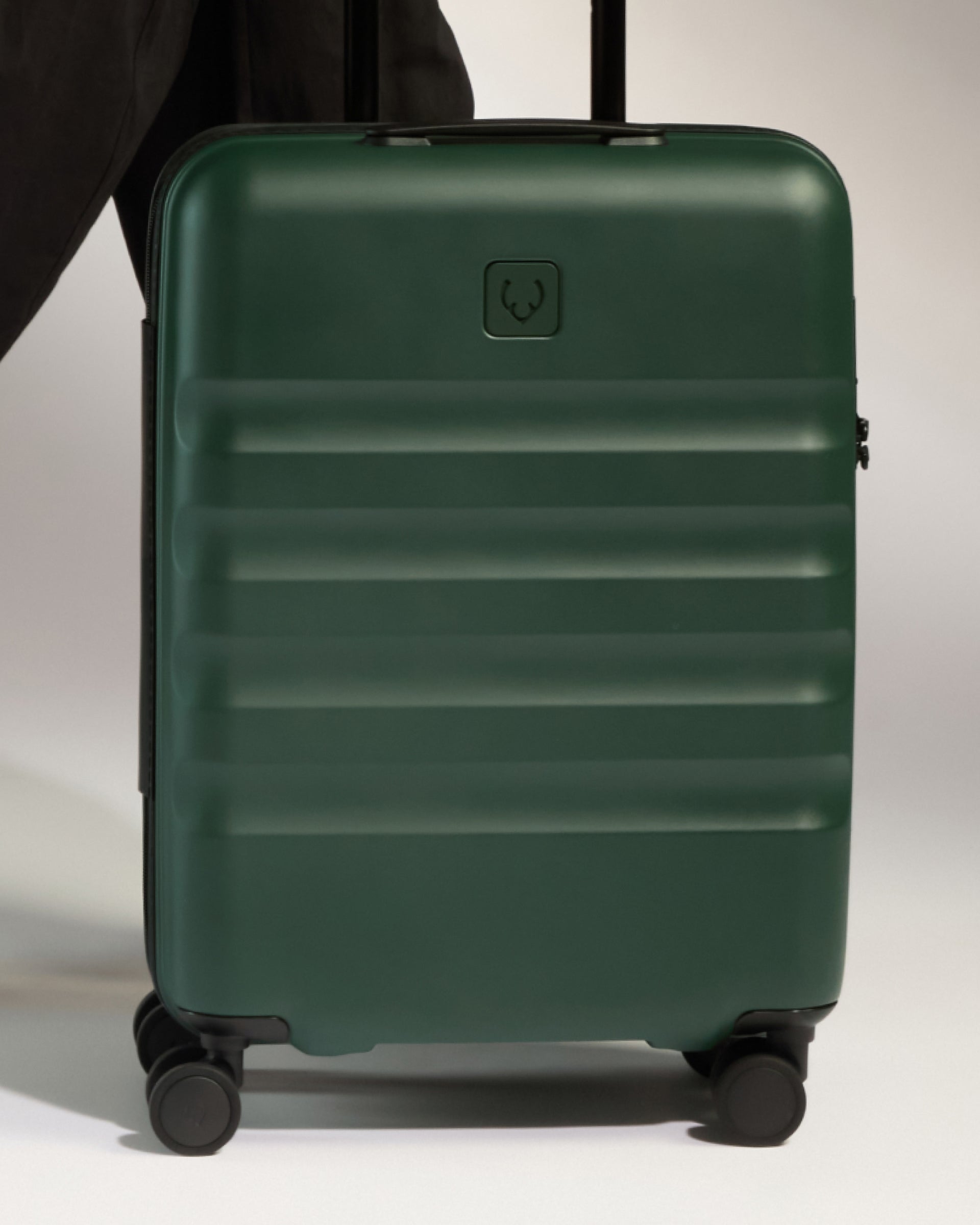 View Cabin Suitcase In Antler Green Icon Stripe Size 20cm x 55cm x 40cm information