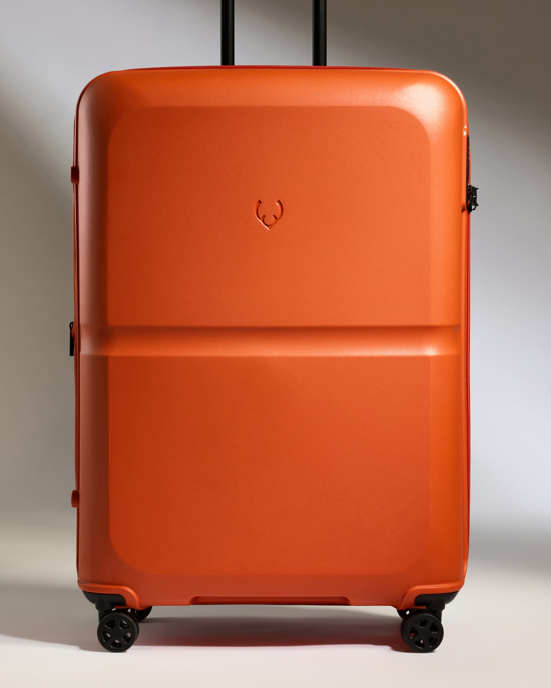 View Antler Large Suitcase In Ember Orange Single Stripe Size 343cm x 813cm x 56cm information