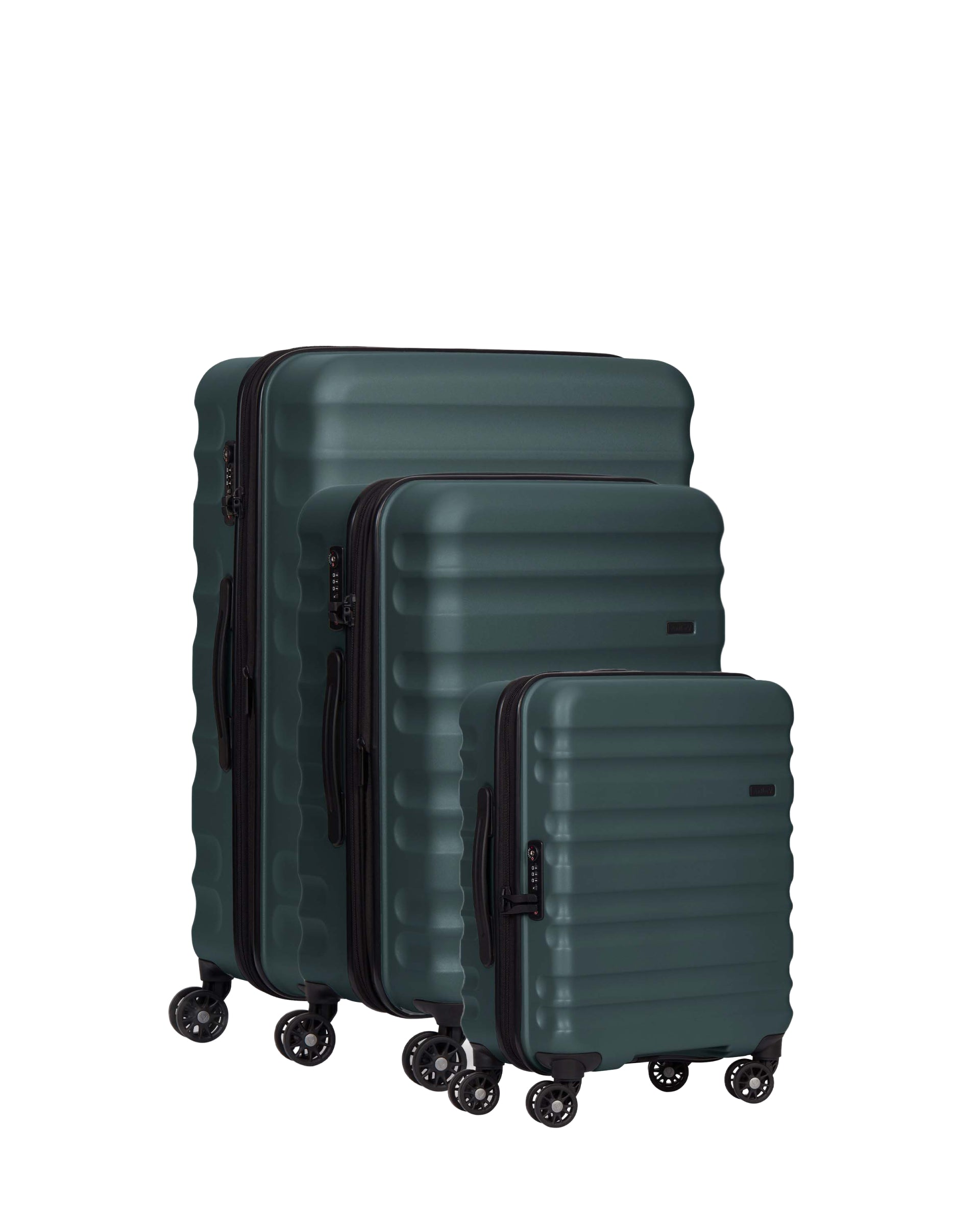 View Antler Clifton Suitcase Set In Sycamore information