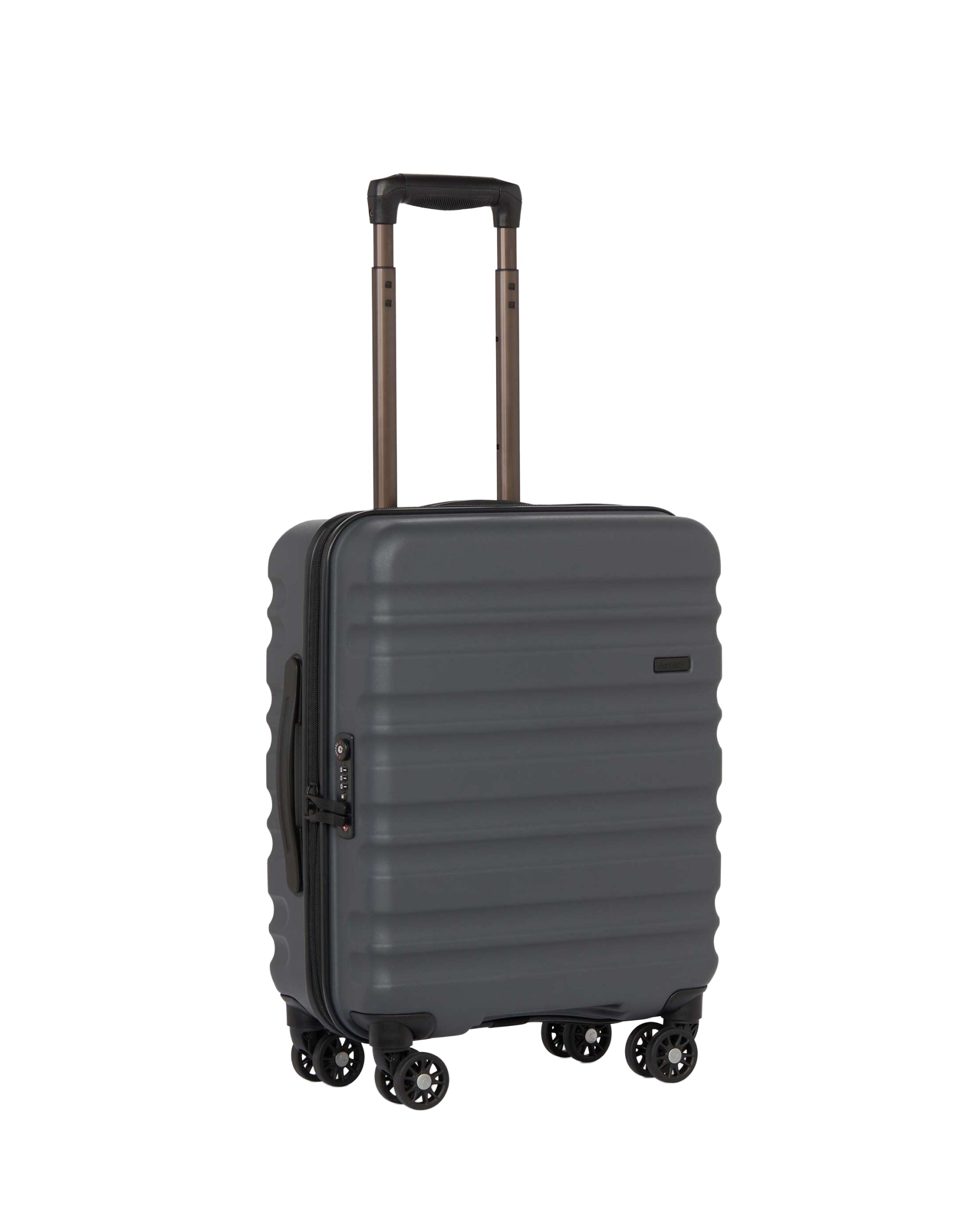 View Antler Clifton Cabin Suitcase In Slate Size 55cm x 40cm x 20cm information