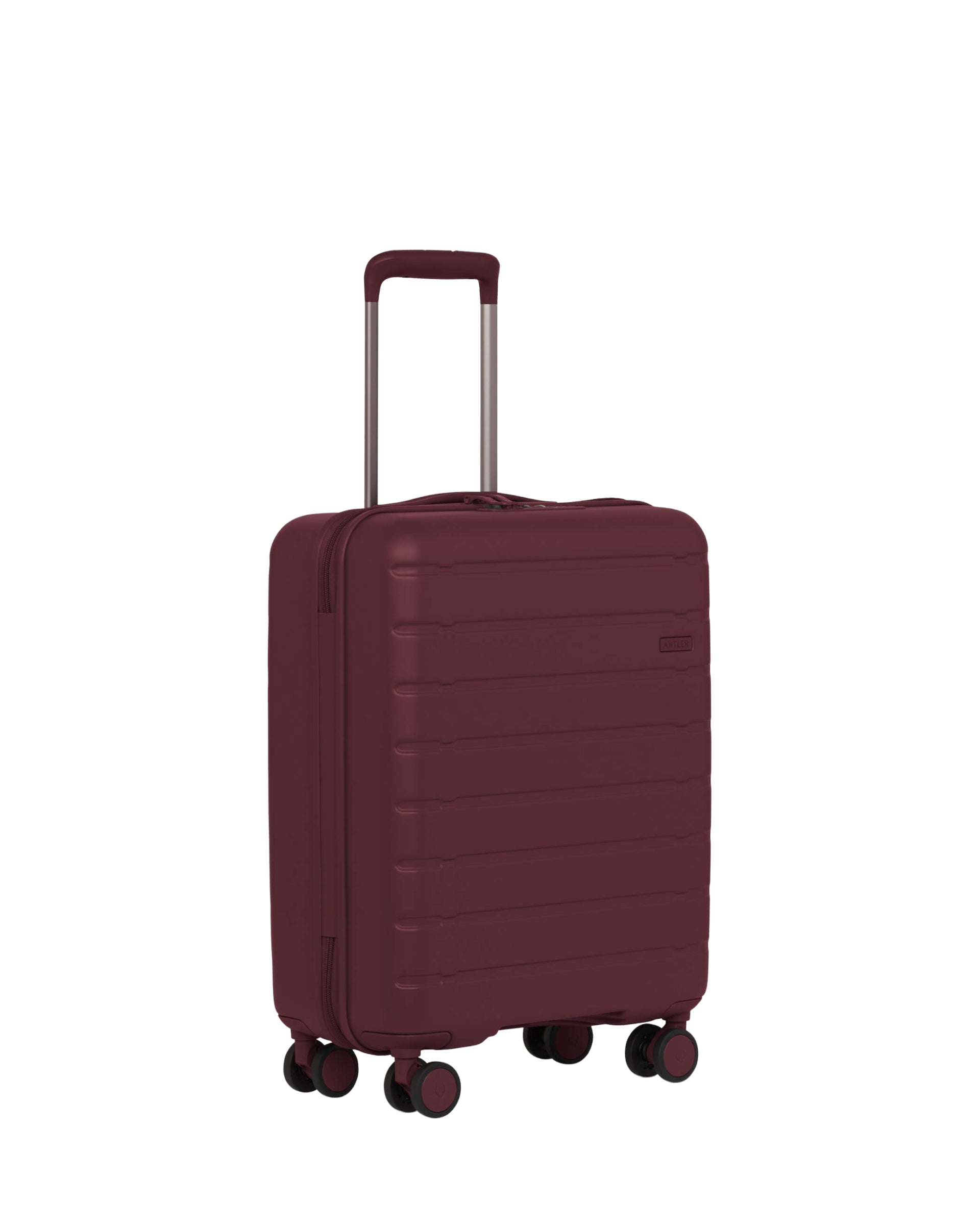 View Antler Stamford 20 Cabin Suitcase In Berry Red Size 20cm x 402cm x 541cm information