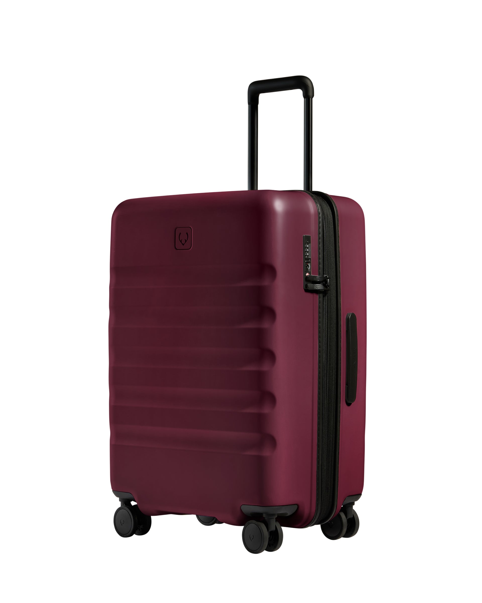 View Antler Icon Stripe Medium Suitcase In Heather Purple Size 455cm x 66cm x 30cm information