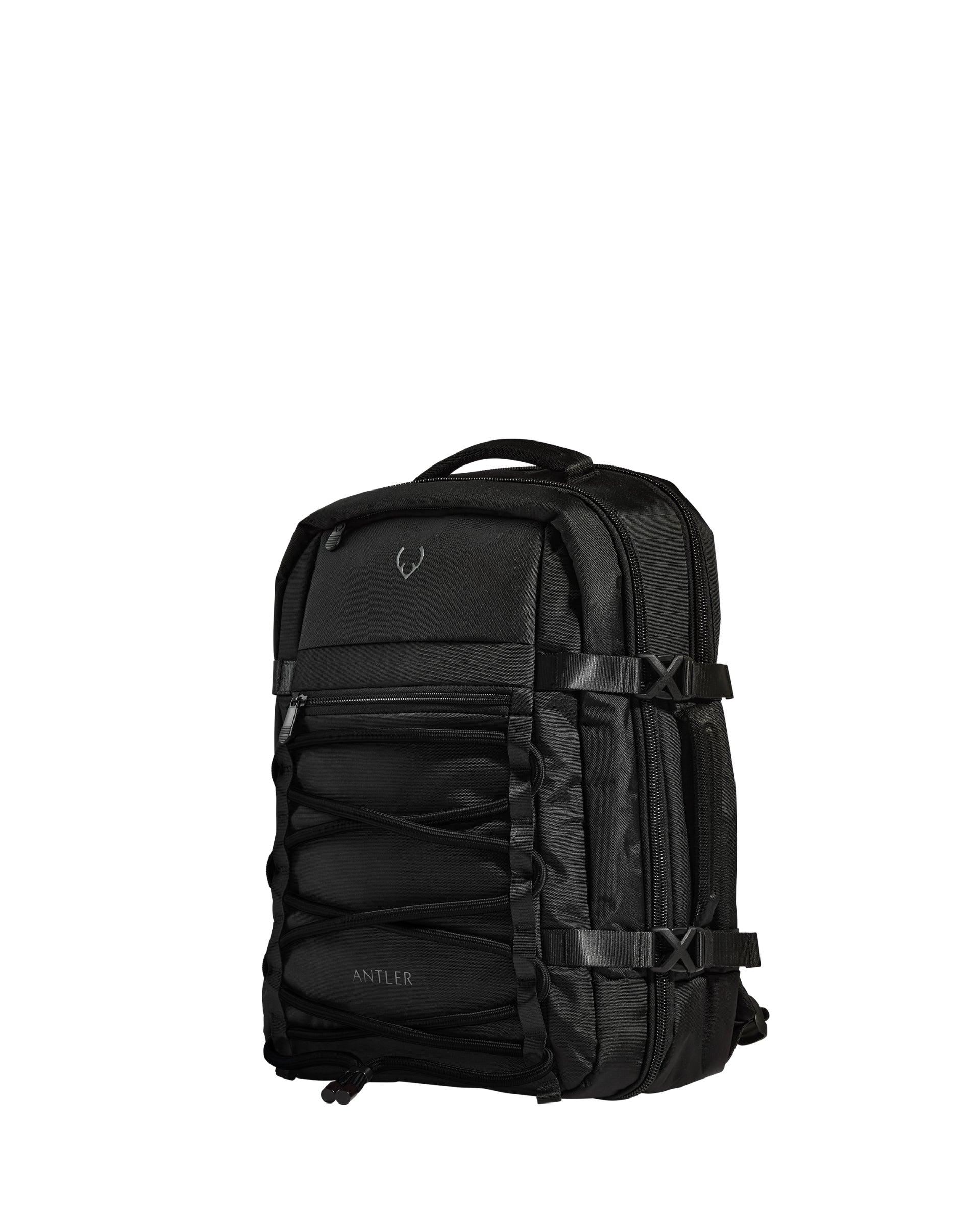 View Antler Discovery Backpack In Black Size 20cm x 45cm x 31cm information