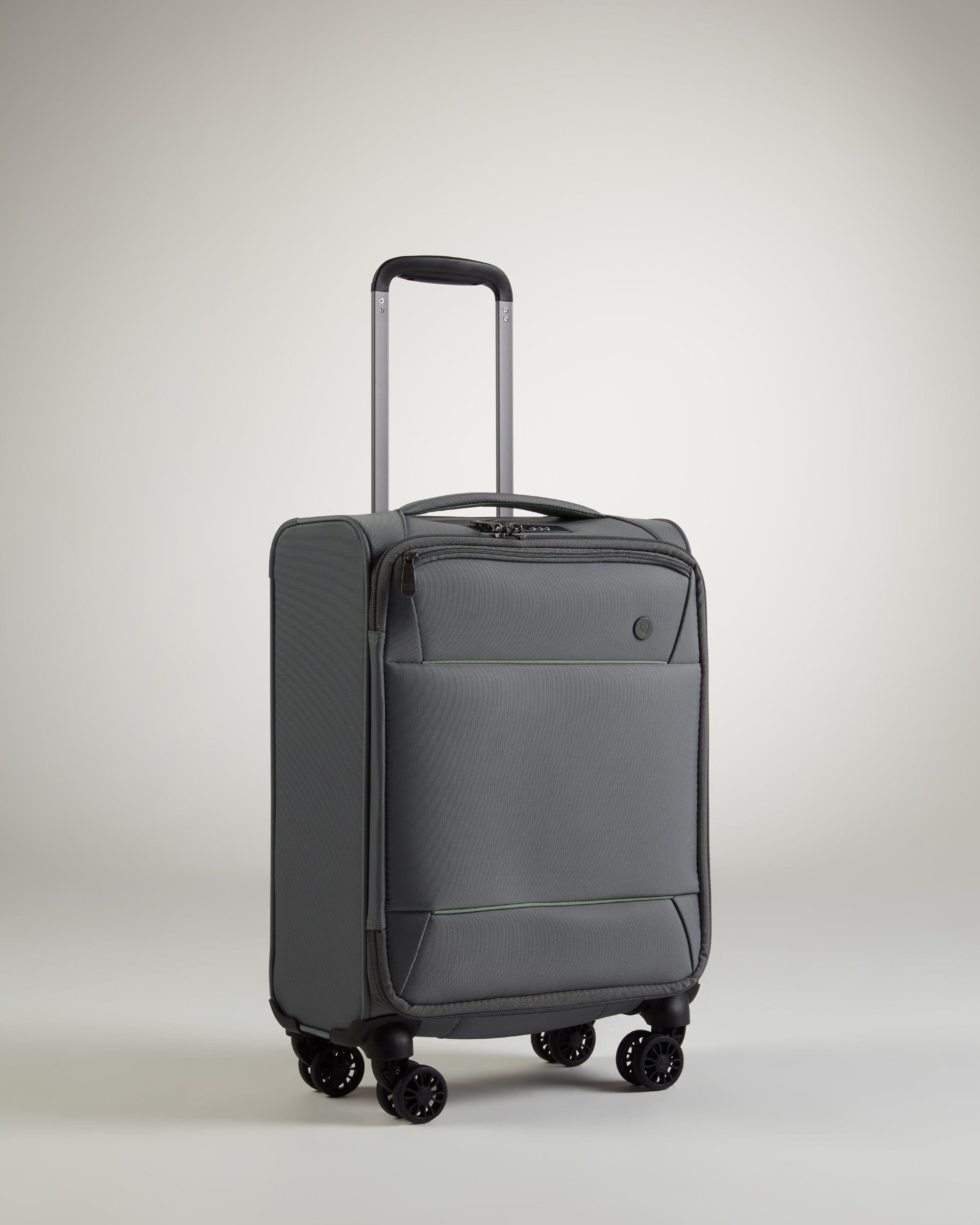 View Antler Brixham Cabin Suitcase In Concrete Grey Size 20cm x 35cm x 55cm information