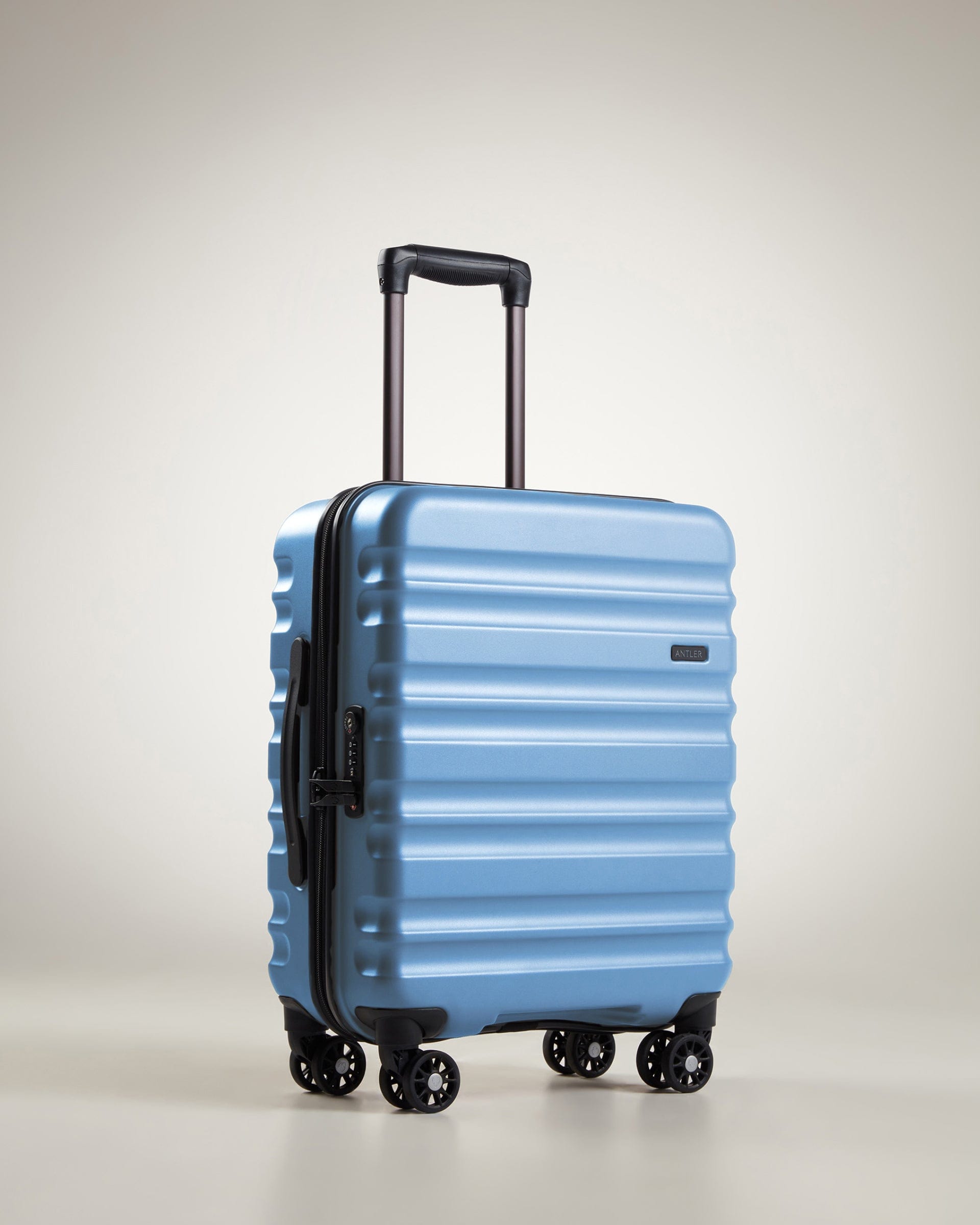 View Antler Clifton Cabin Suitcase In Azure Size 20 x 40 x 55 cm information