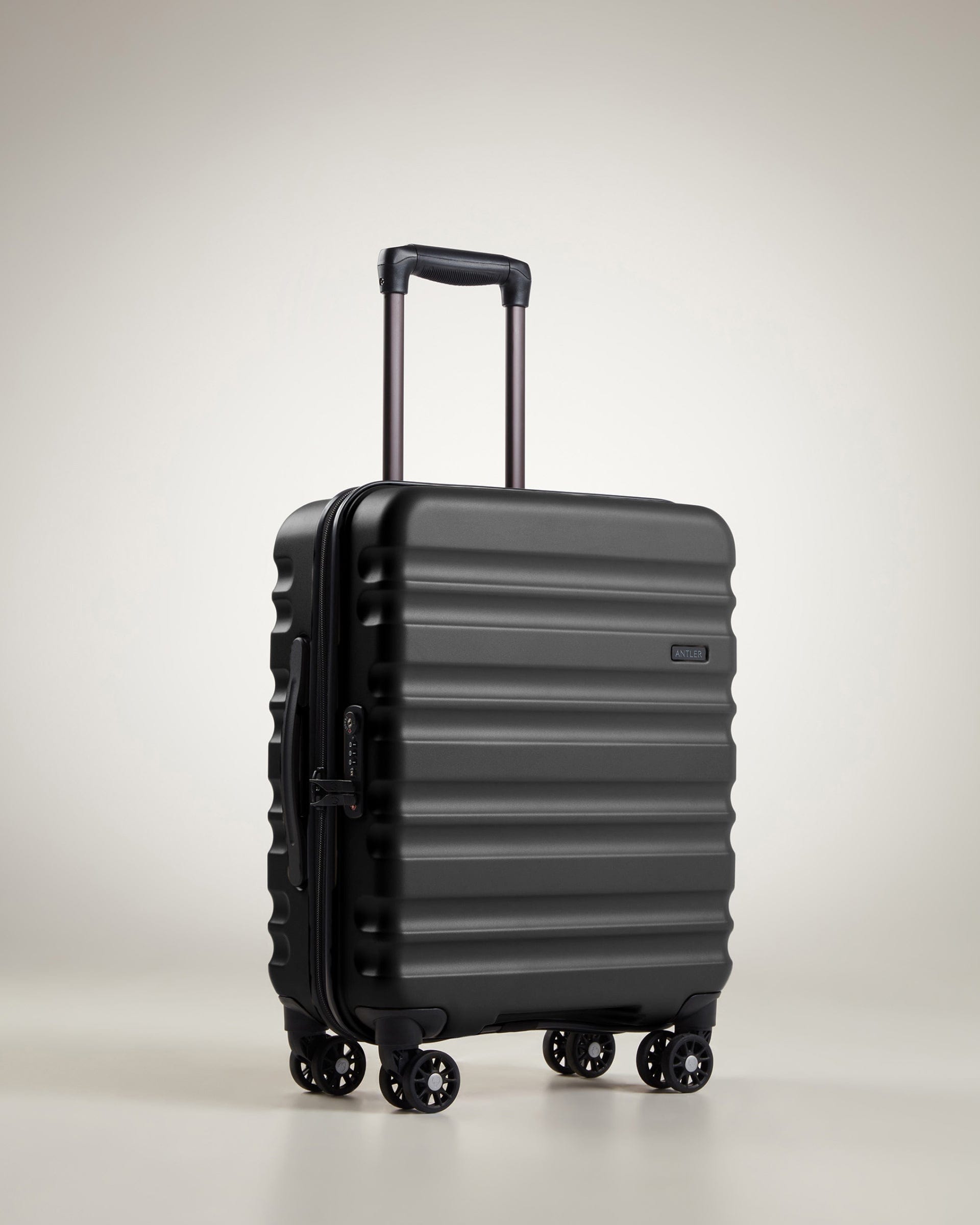 View Antler Clifton Cabin Suitcase In Black Size 55cm x 40cm x 20cm information