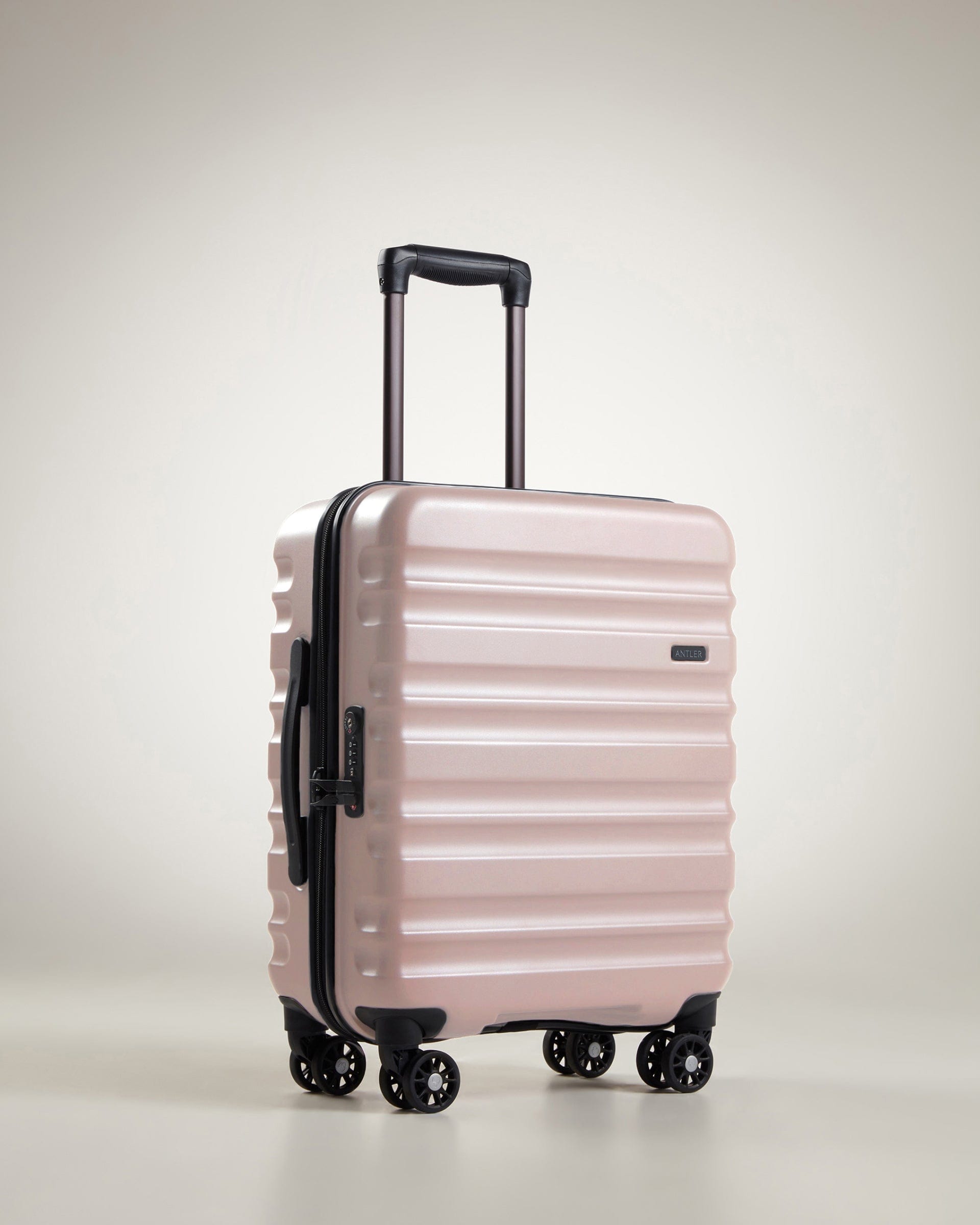 View Antler Clifton Cabin Suitcase In Blush Size 55cm x 40cm x 20cm information
