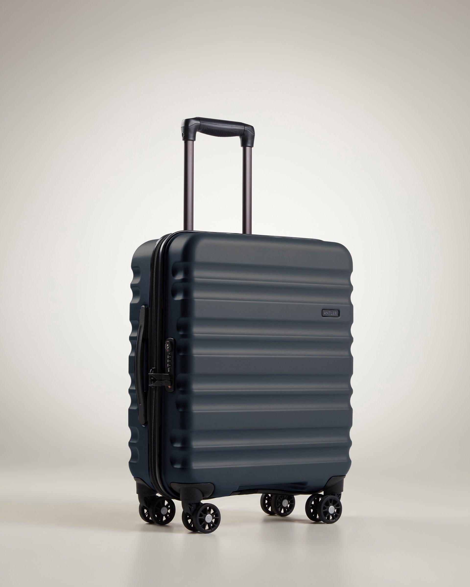 View Antler Clifton Cabin Suitcase In Navy Size 55cm x 40cm x 20cm information