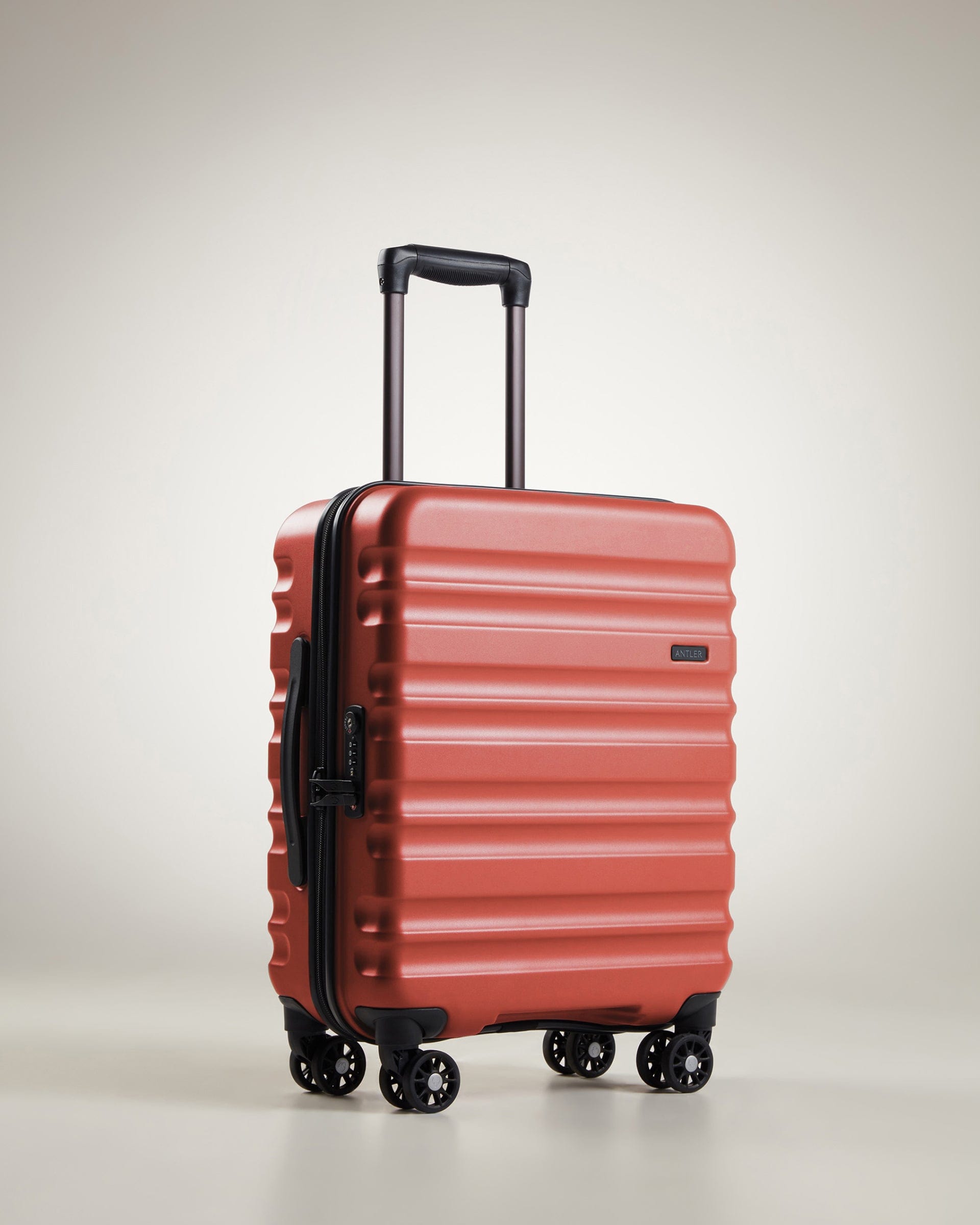 View Antler Clifton Cabin Suitcase In Poppy Size 20 x 40 x 55 cm information