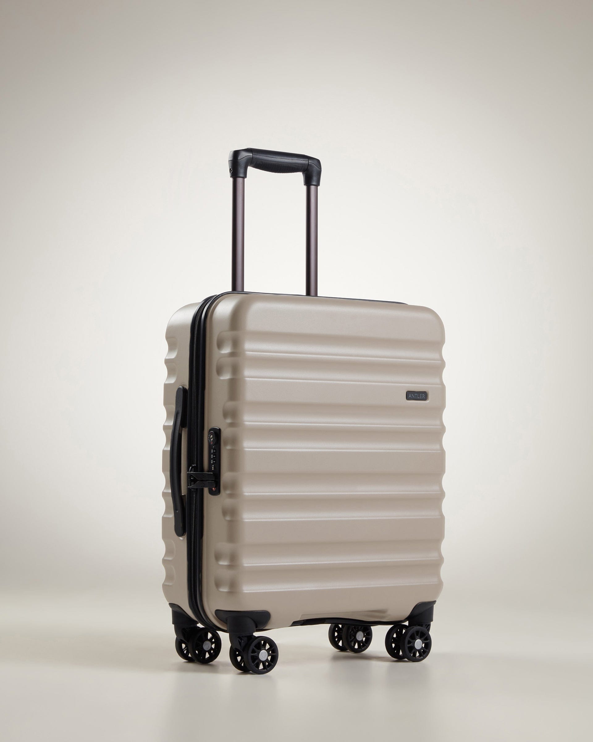 View Antler Clifton Cabin Suitcase In Taupe Size 20 x 40 x 55 cm information