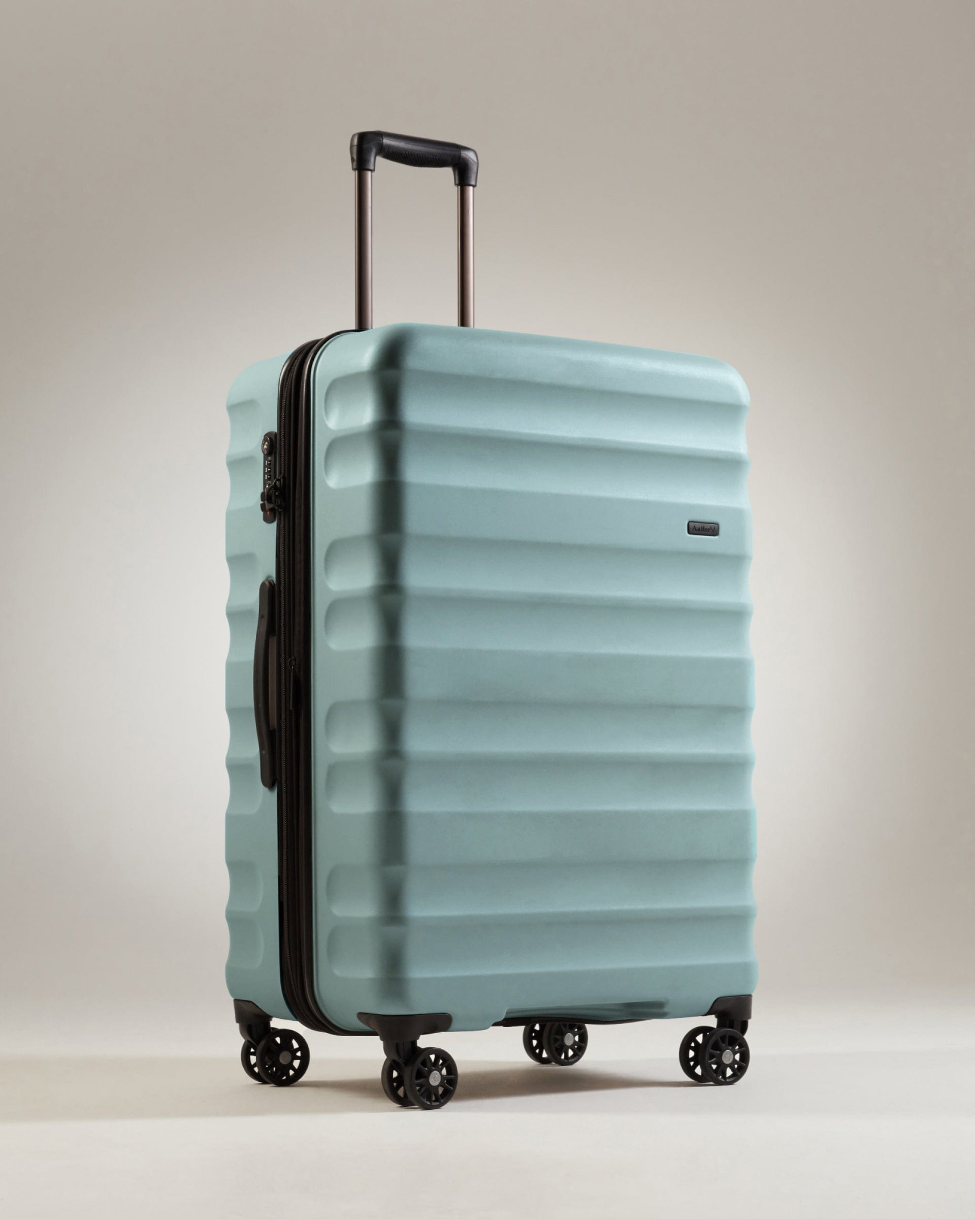 View Antler Clifton Large Suitcase In Mineral Size 80cm x 51cm x 34cm information