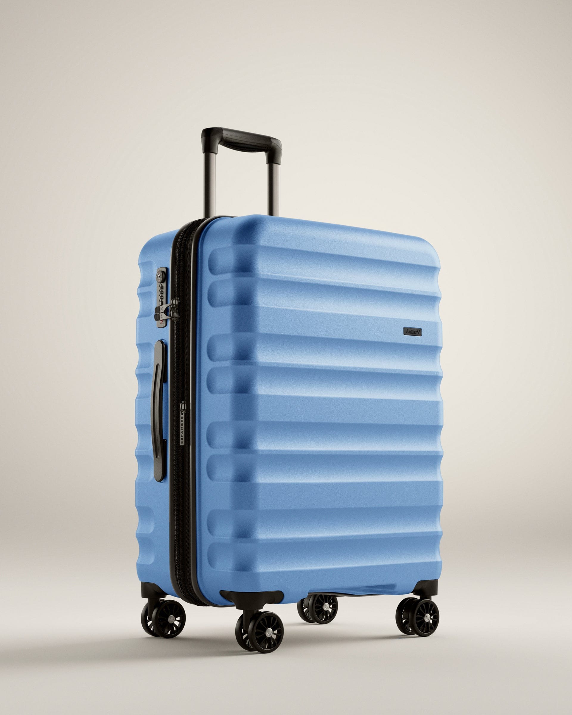 View Antler Clifton Medium Suitcase In Azure Size 30 x 45 x 67 cm information