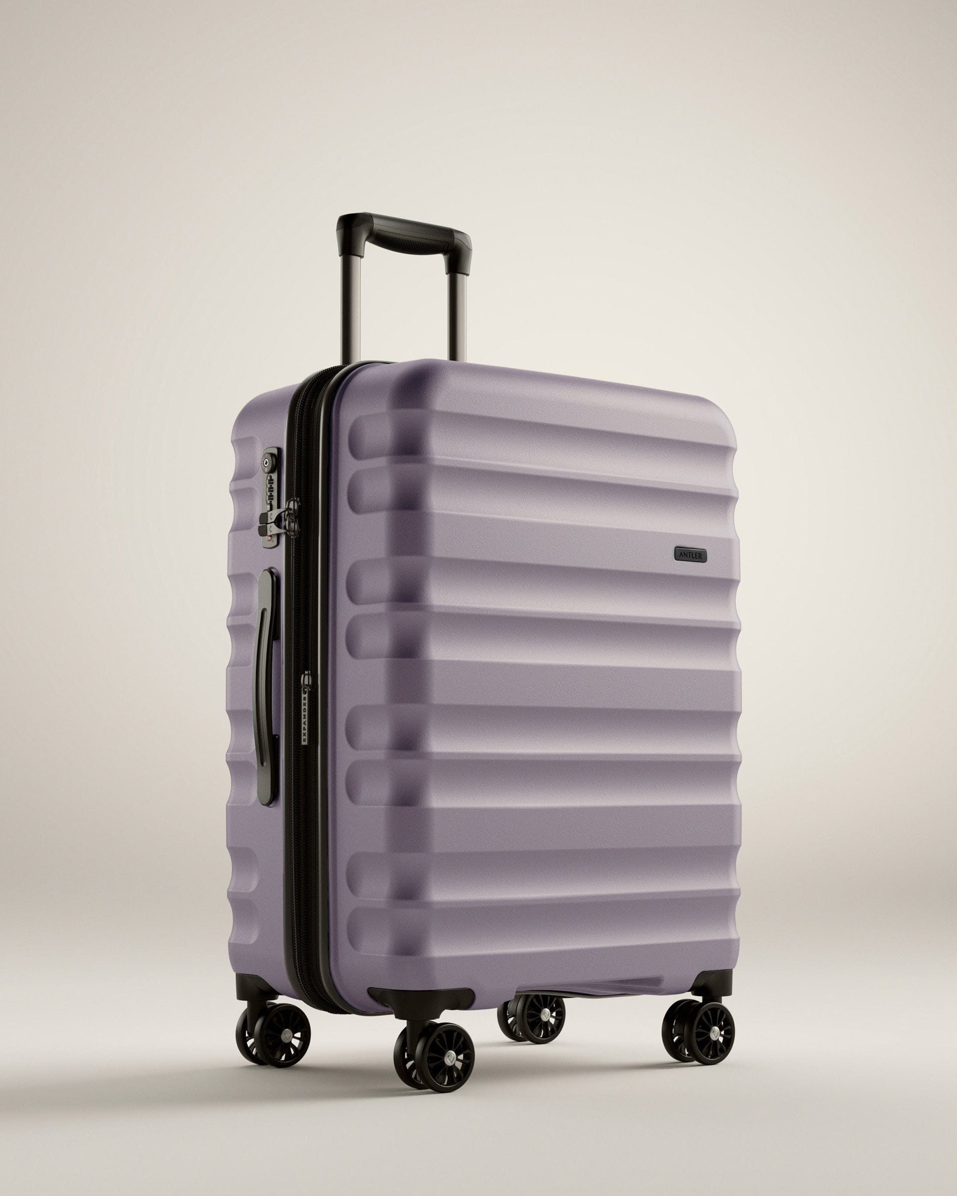 View Antler Clifton Medium Suitcase In Meadow Purple Size 30 x 45 x 67 cm information