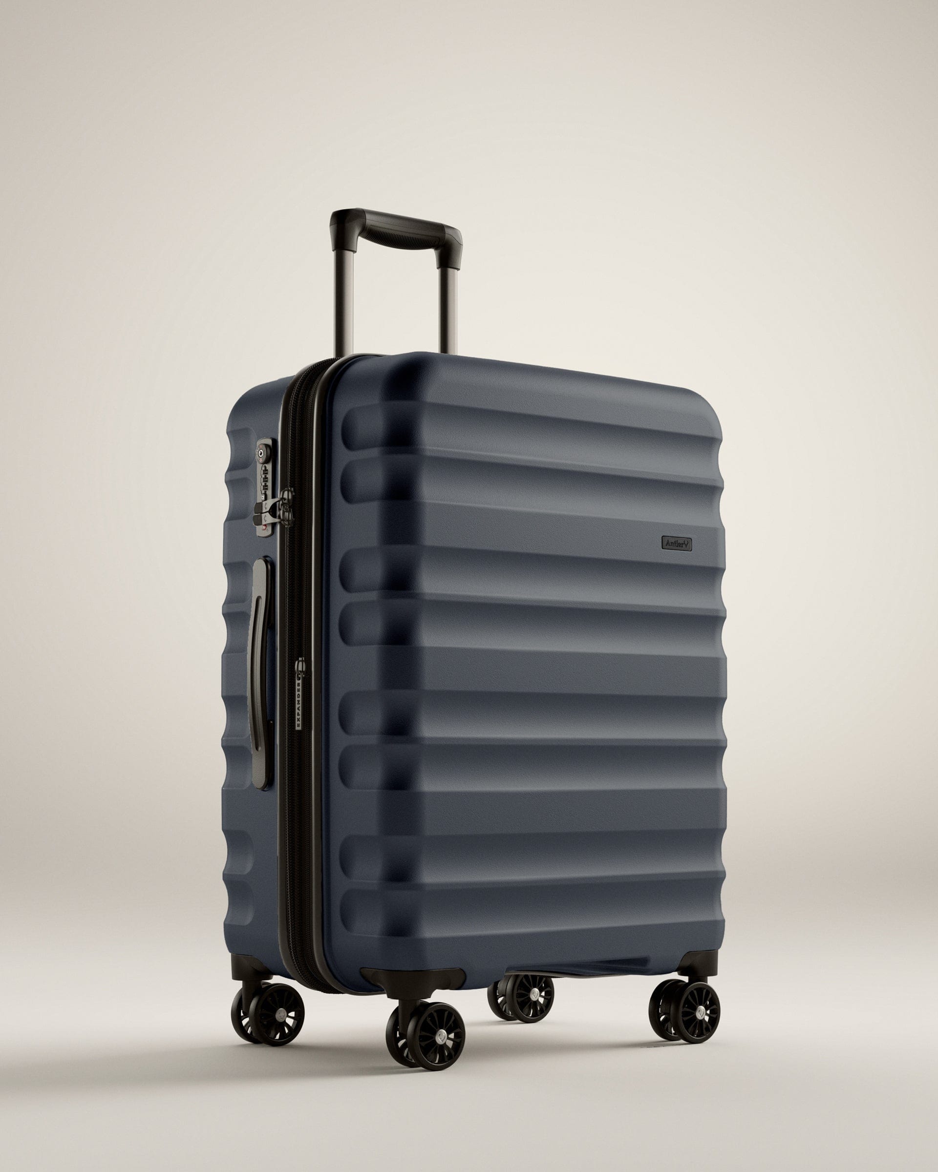 View Antler Clifton Medium Suitcase In Slate Size 30 x 45 x 67 cm information