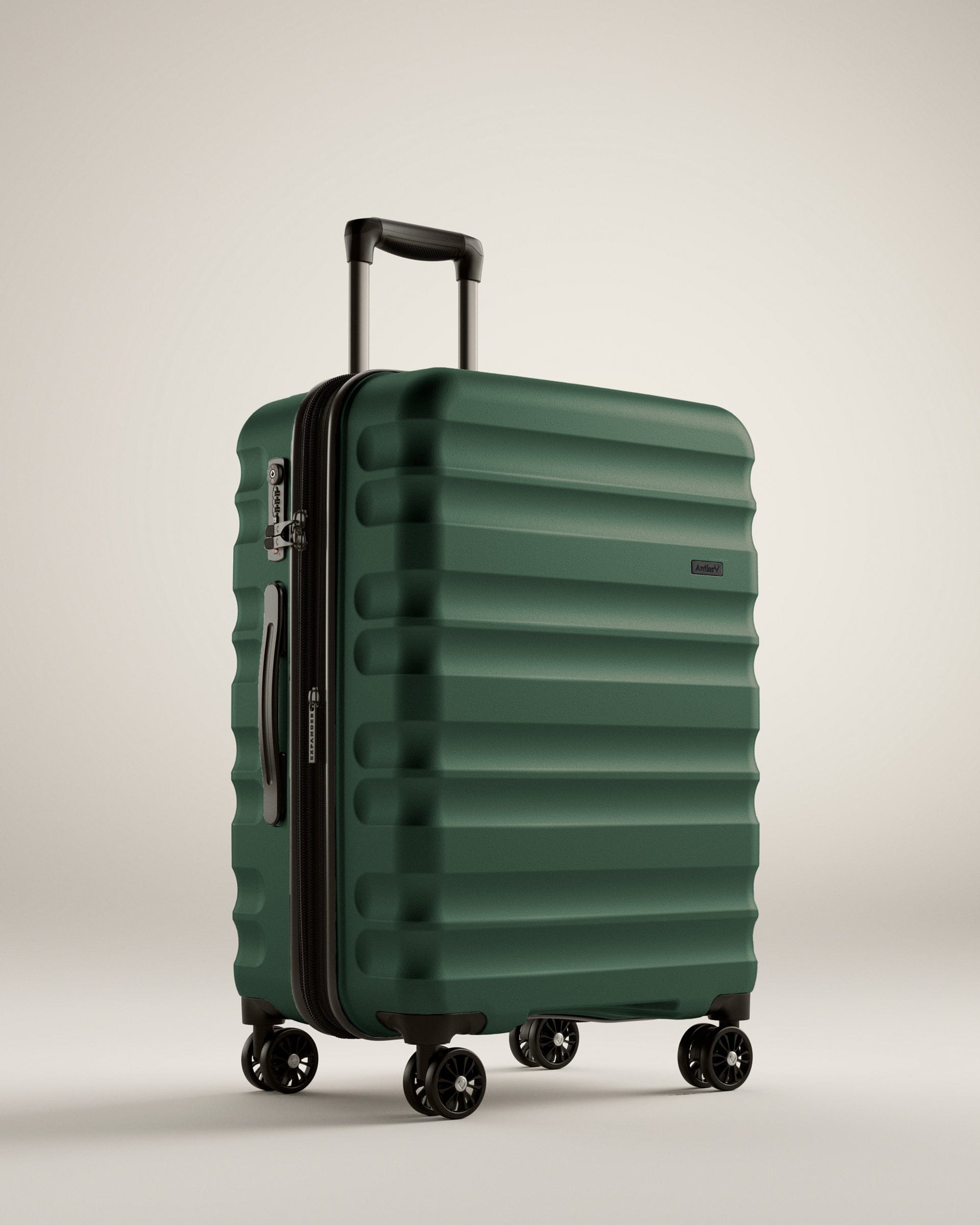 View Antler Clifton Medium Suitcase In Woodland Green Size 30 x 45 x 67 cm information