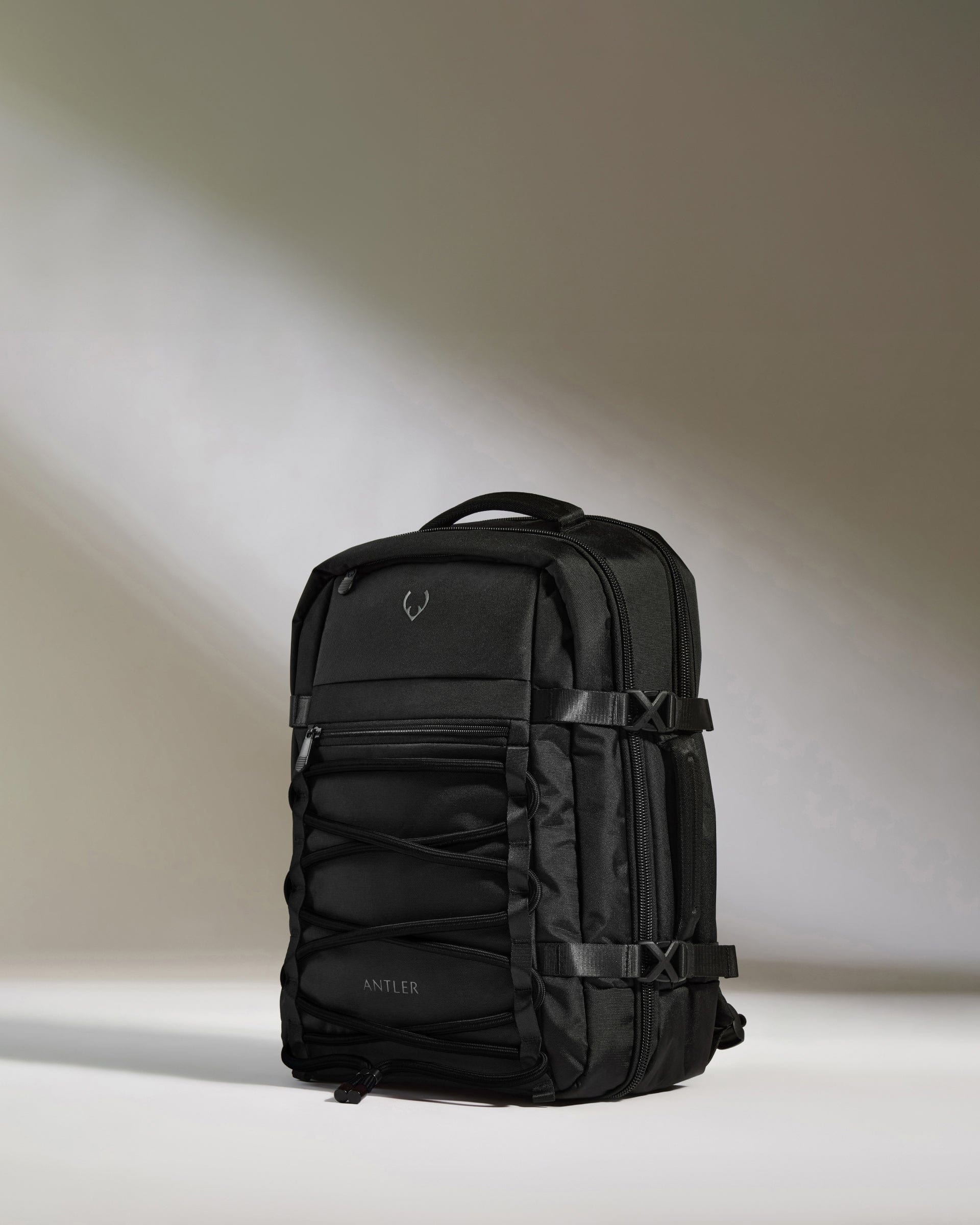 View Antler Discovery Backpack In Black Size 20cm x 45cm x 31cm information