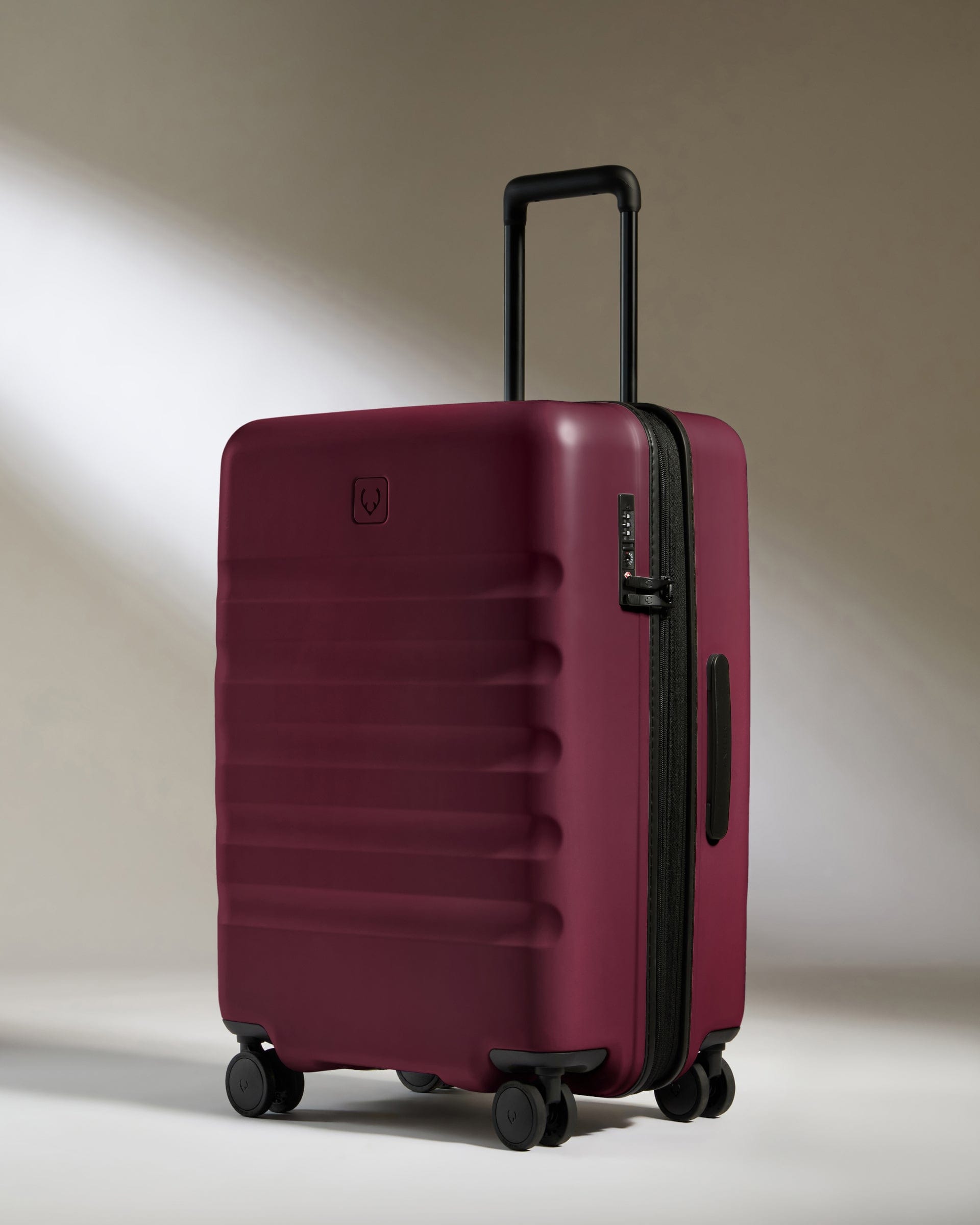 View Antler Icon Stripe Medium Suitcase In Heather Purple Size 455cm x 66cm x 30cm information