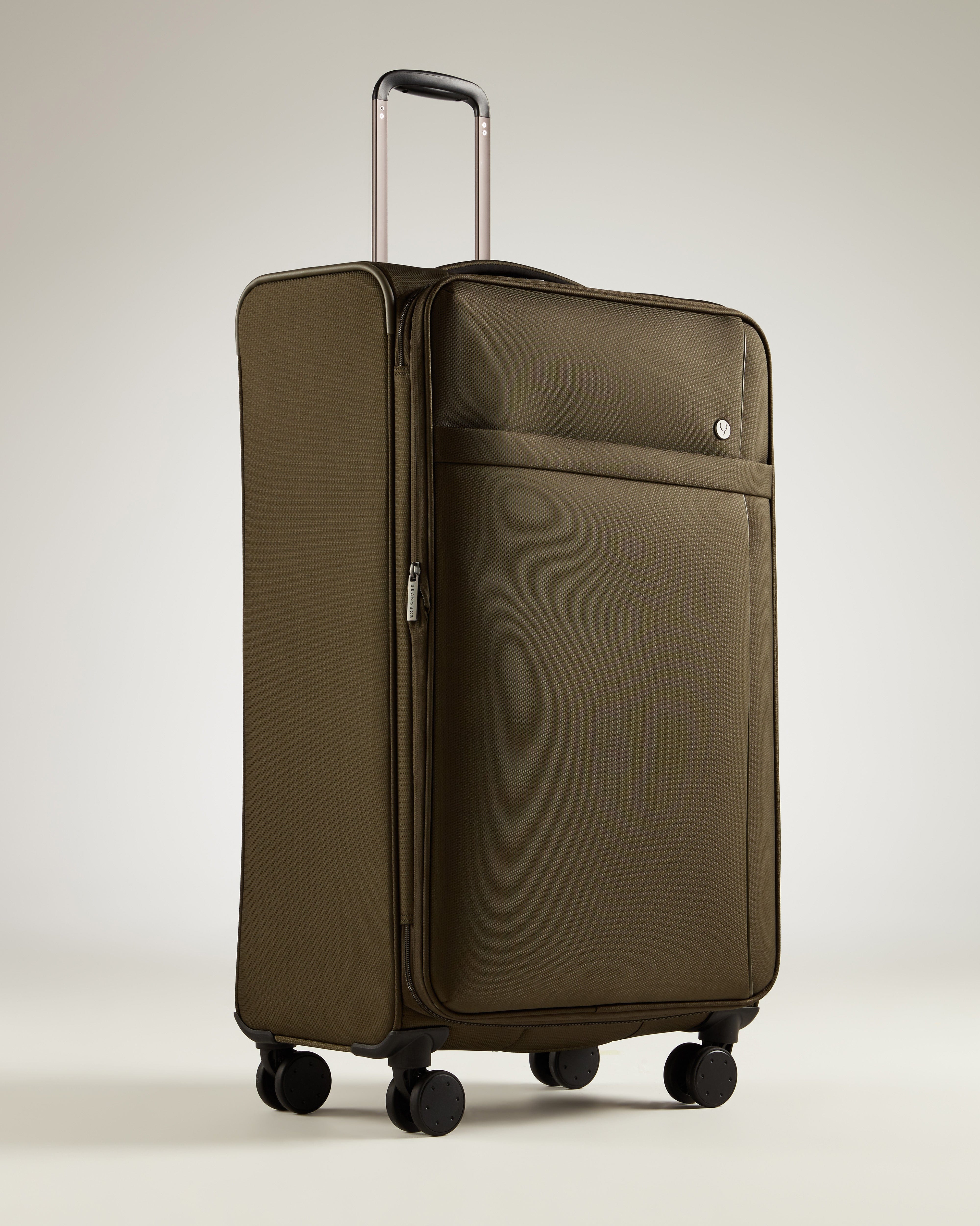 View Antler Prestwick Large Suitcase In Khaki Size 83 x 465 x 31 cm information