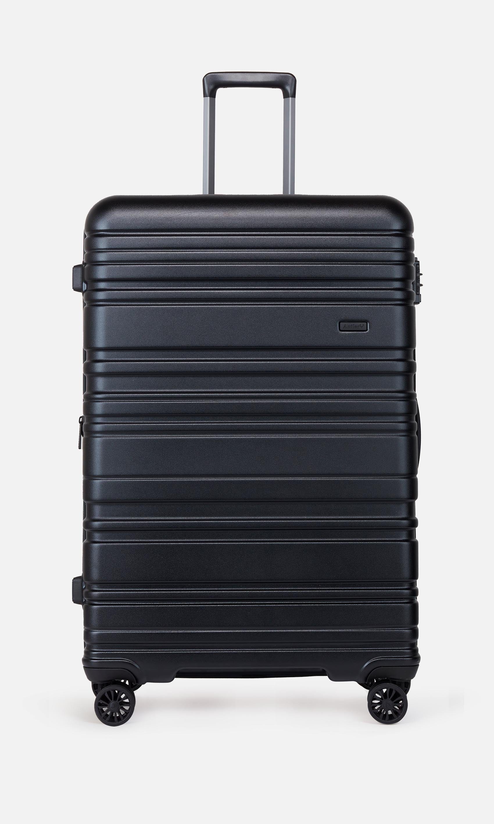 View Antler Saturn Large Suitcase In Black Size 537 x 81 x 355 cm information