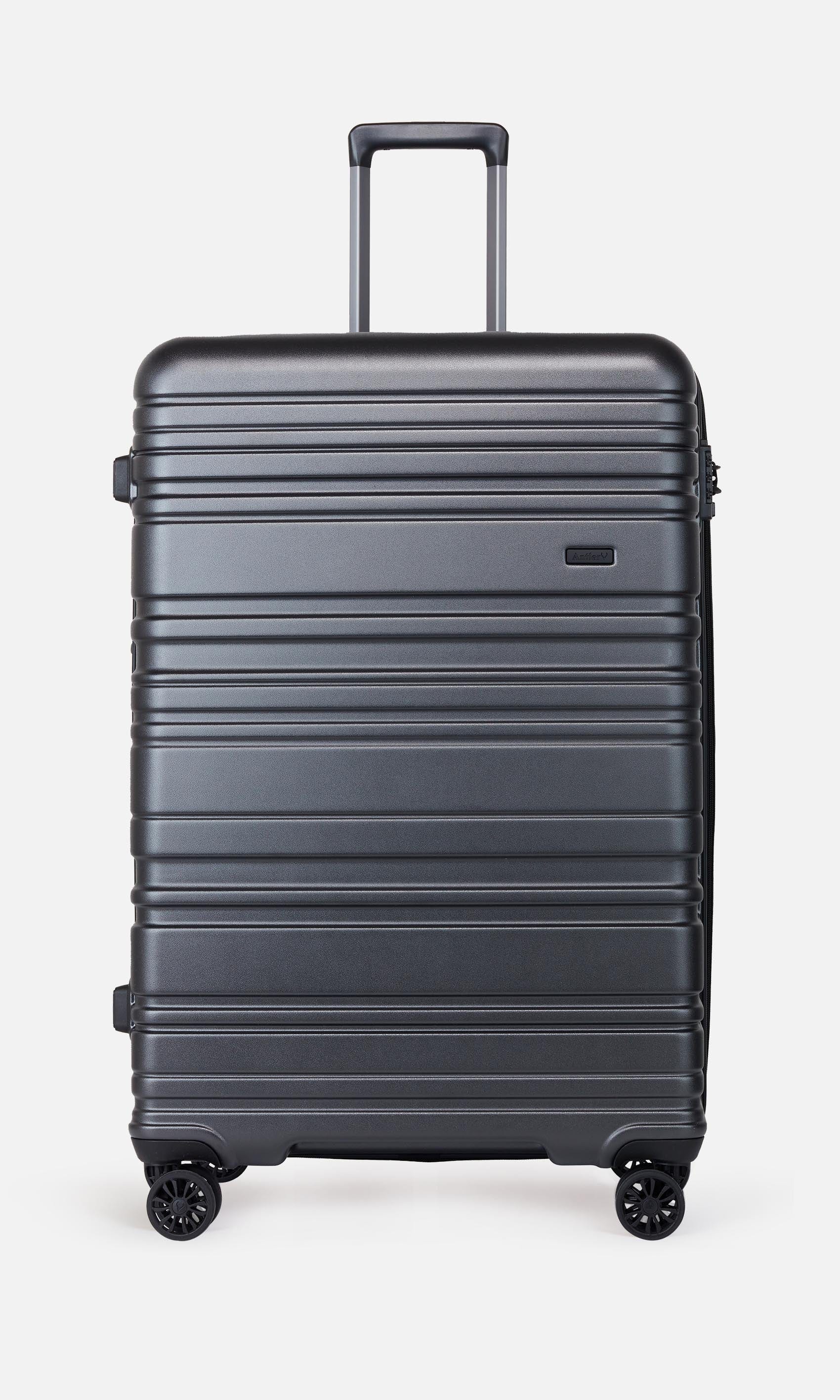 View Antler Saturn Large Suitcase In Charcoal Size 537 x 81 x 355 cm information