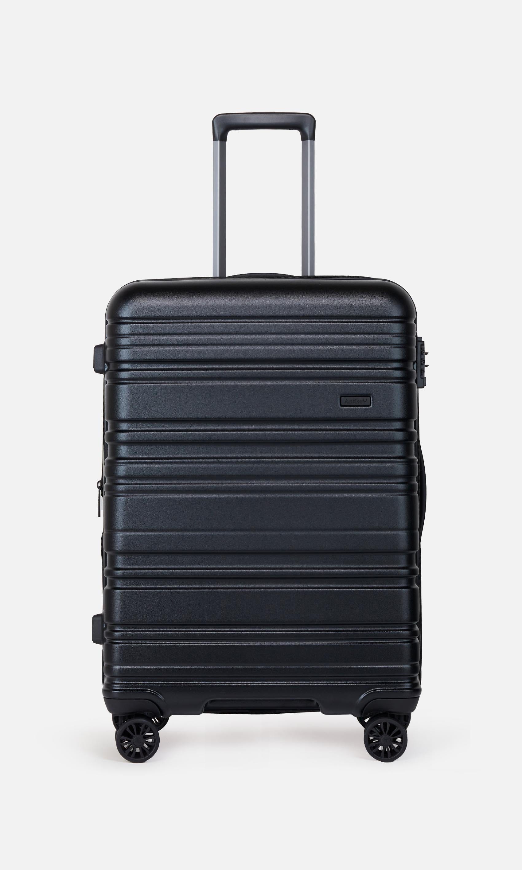 View Antler Saturn Medium Suitcase In Black Size 476 x 675 x 30 cm information