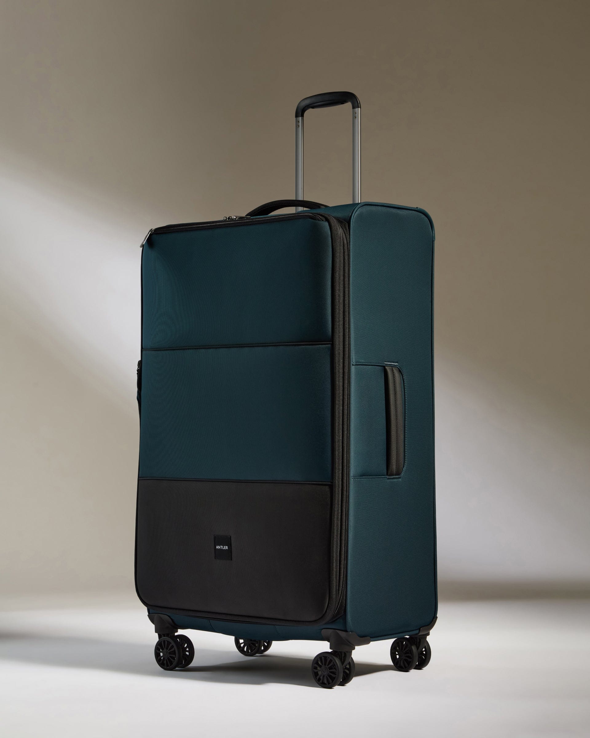 View Antler Soft Stripe Large Suitcase In Indigo Size 31cm x 83cm x 465cm information