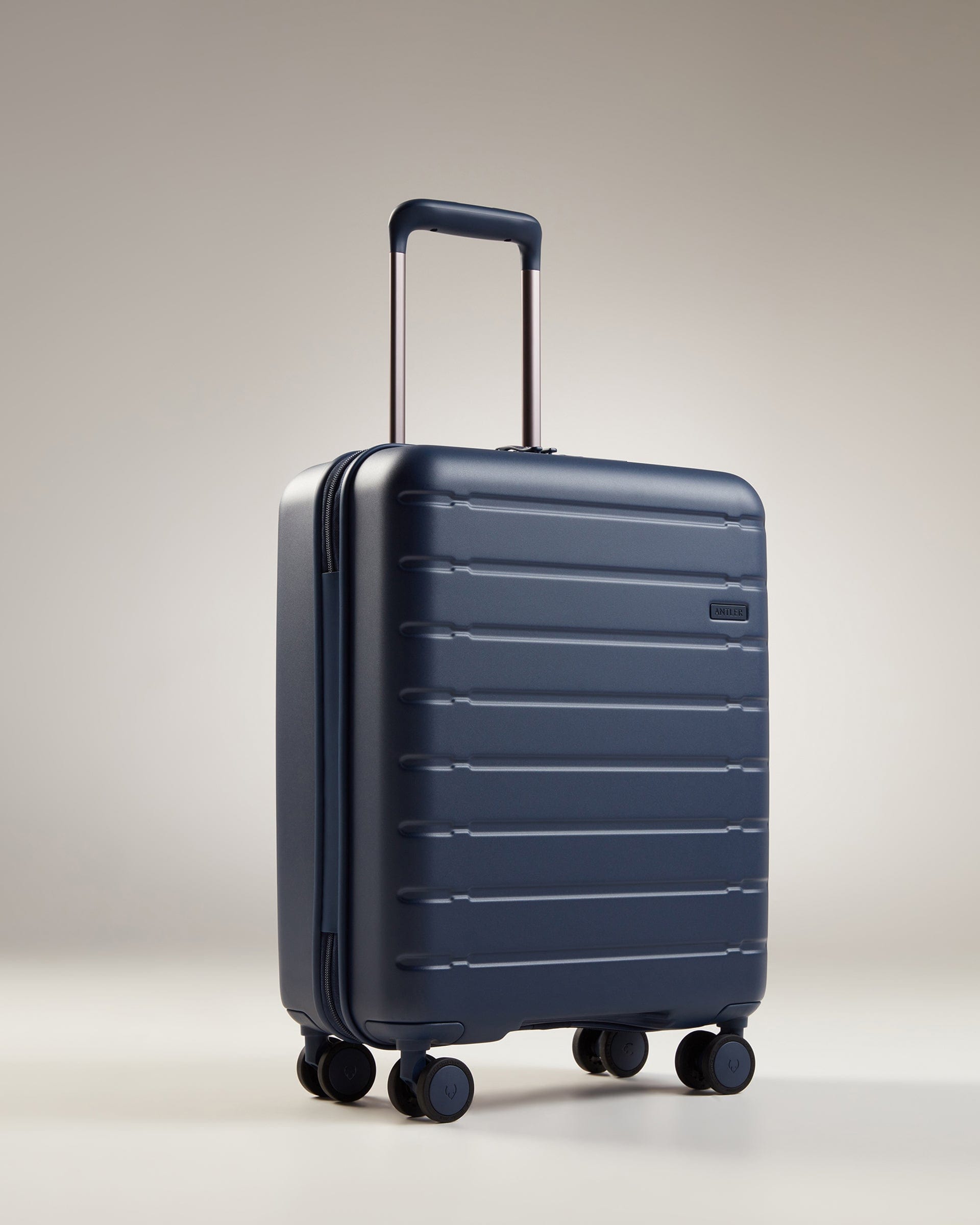 View Antler Stamford 20 Cabin Suitcase In Dusk Blue Size 20cm x 402cm x 541cm information