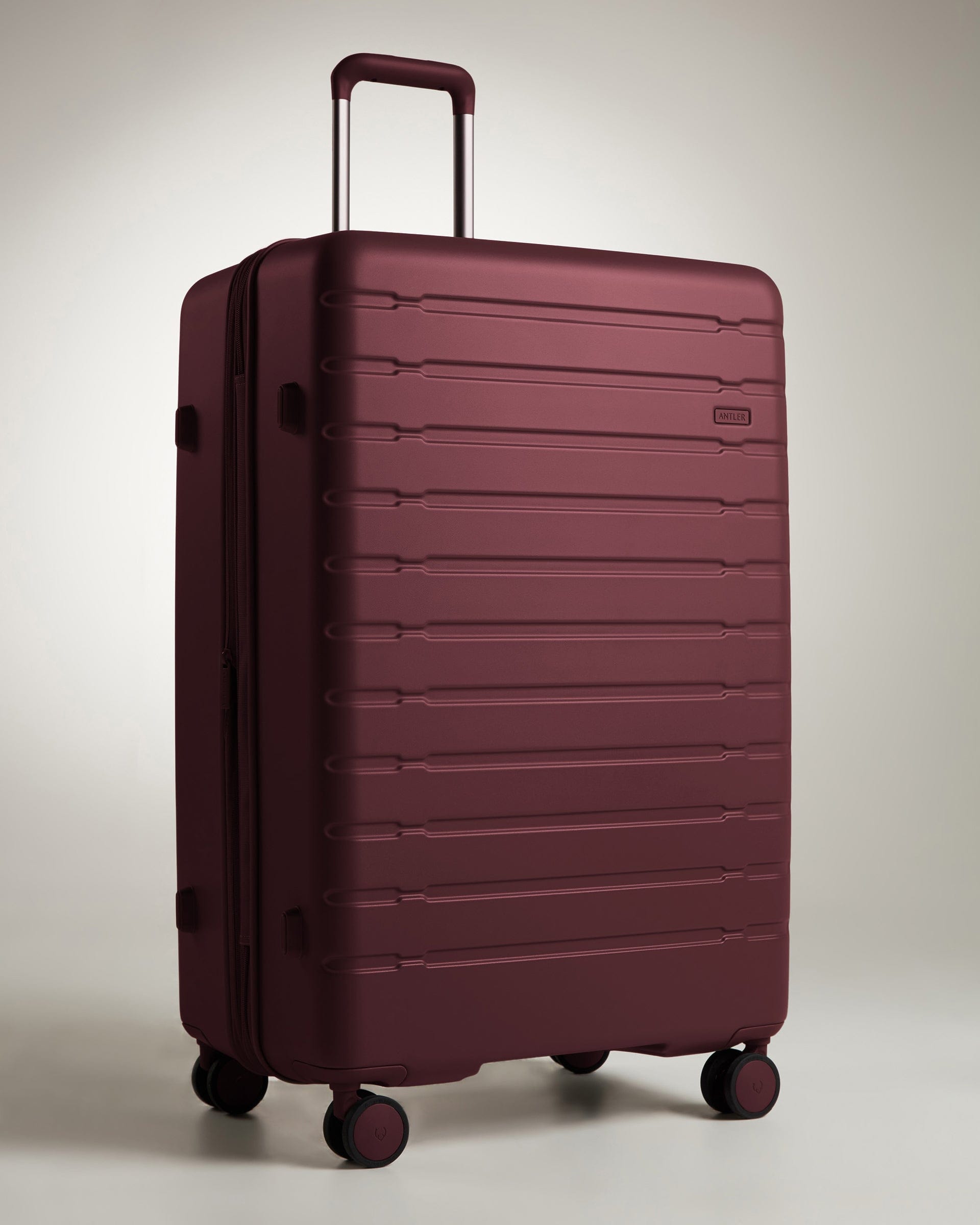 View Antler Stamford 20 Large Suitcase In Berry Red Size 345cm x 54cm x 815cm information